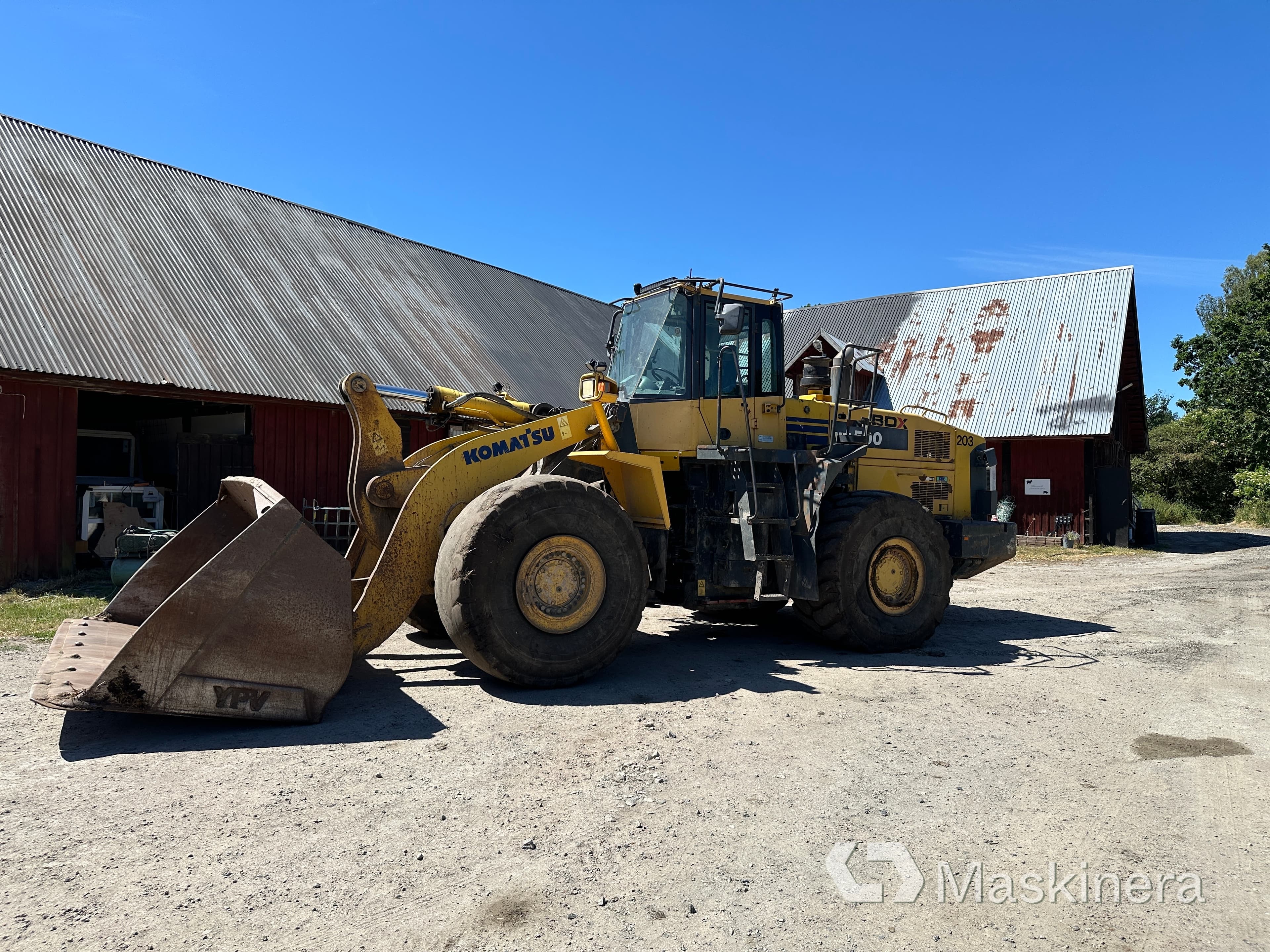 Hjullastare Komatsu WA500-6