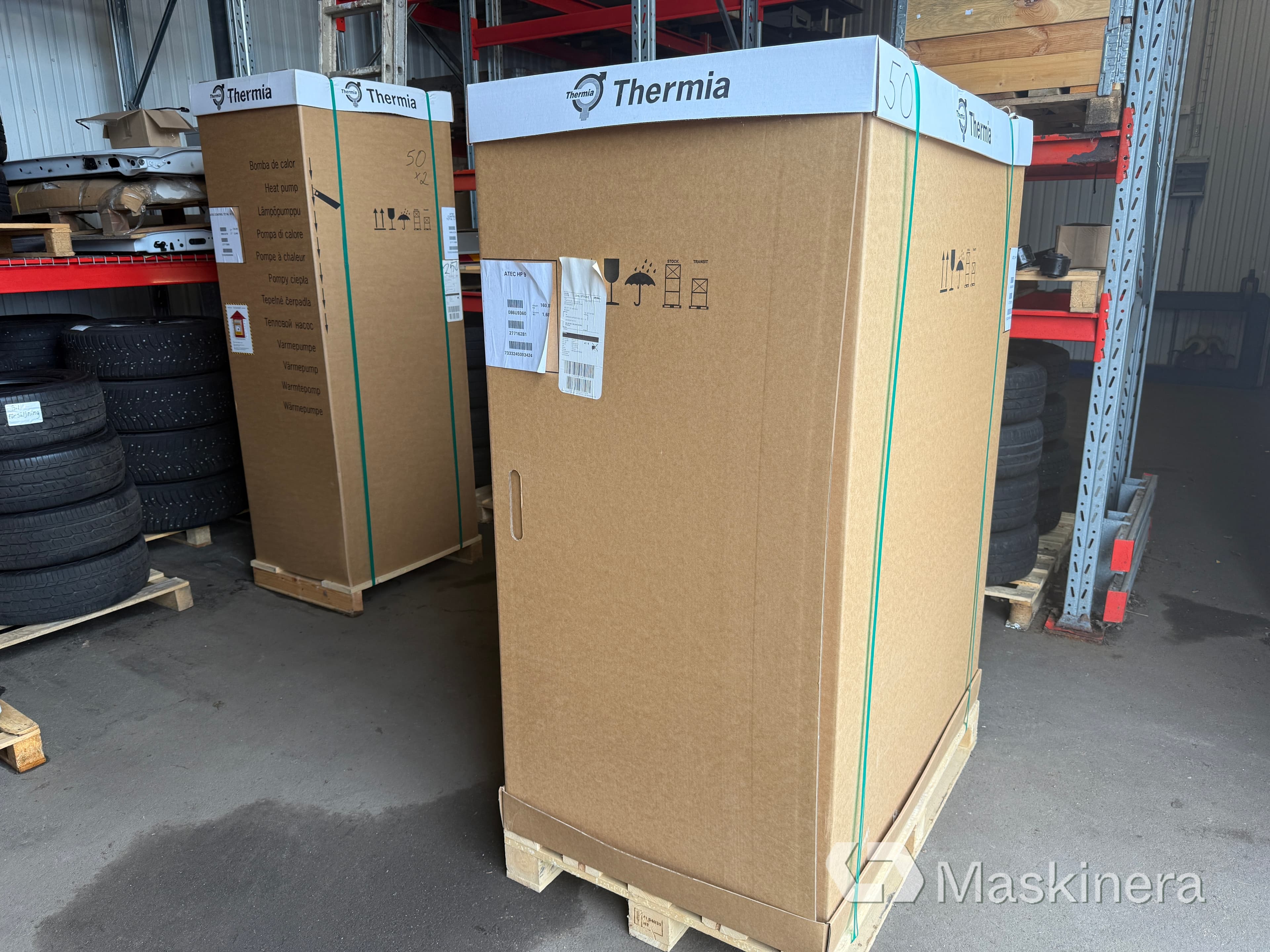 Luft Vatten - värmepump Thermia Atec Control Total 6-13 + HP 9