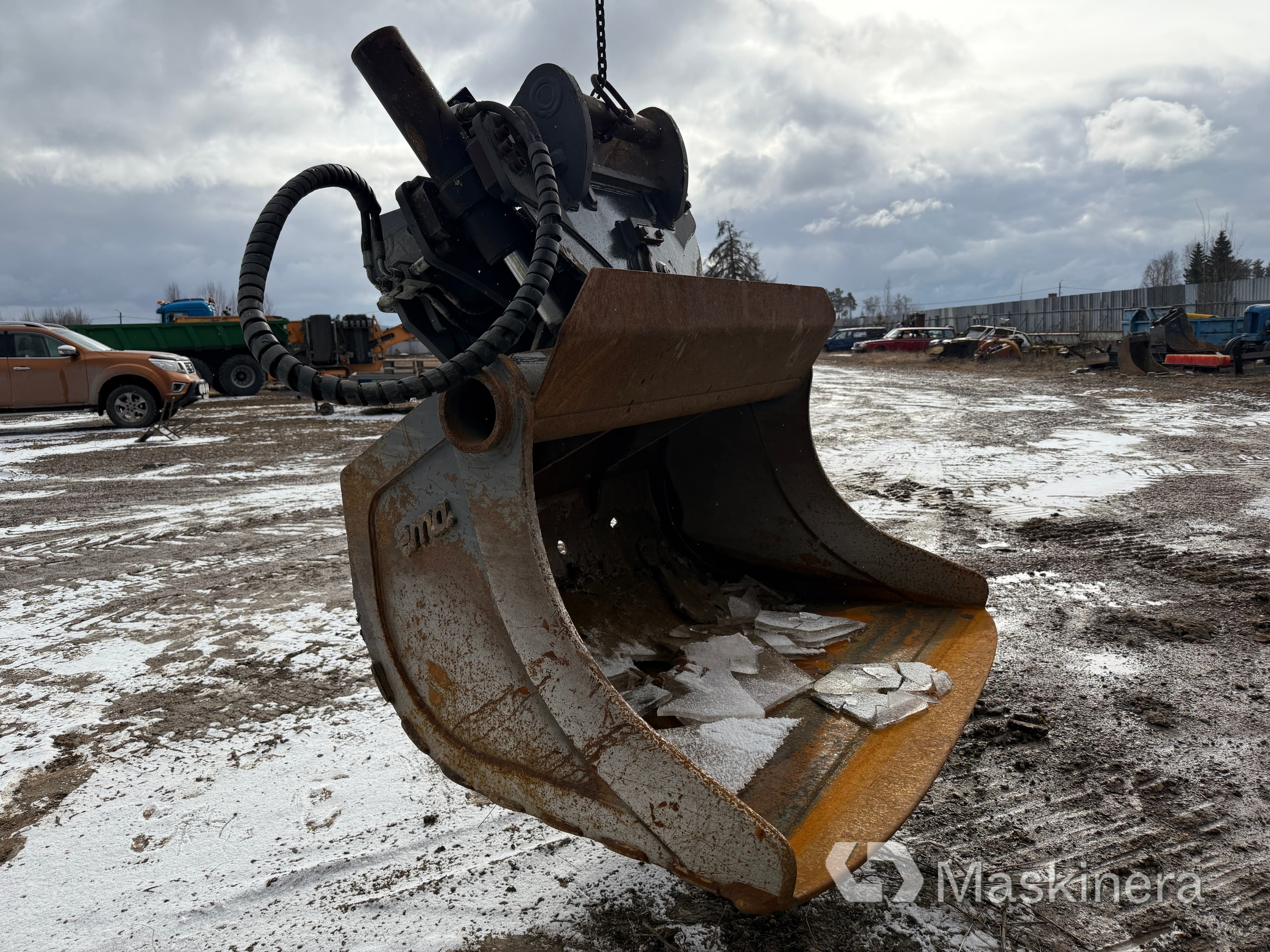 Hydraulisk planeringsskopa S70