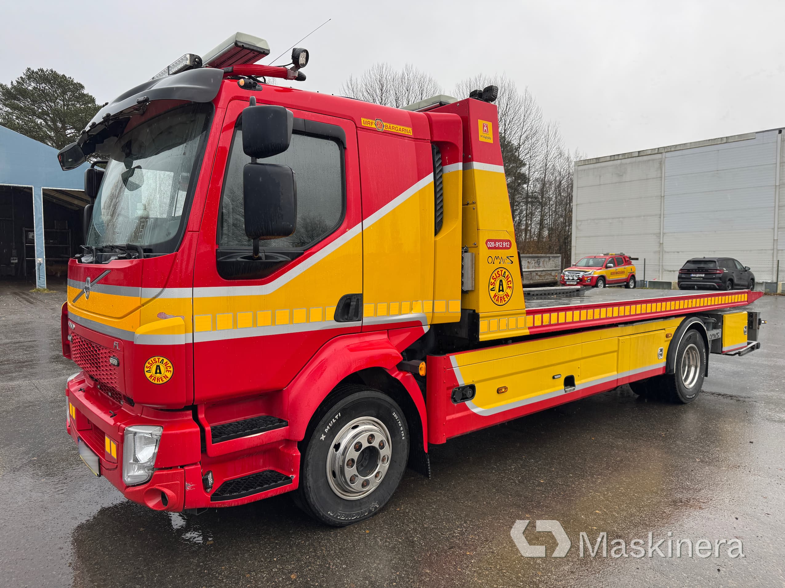 Bärgningsbil Volvo FL 4X2