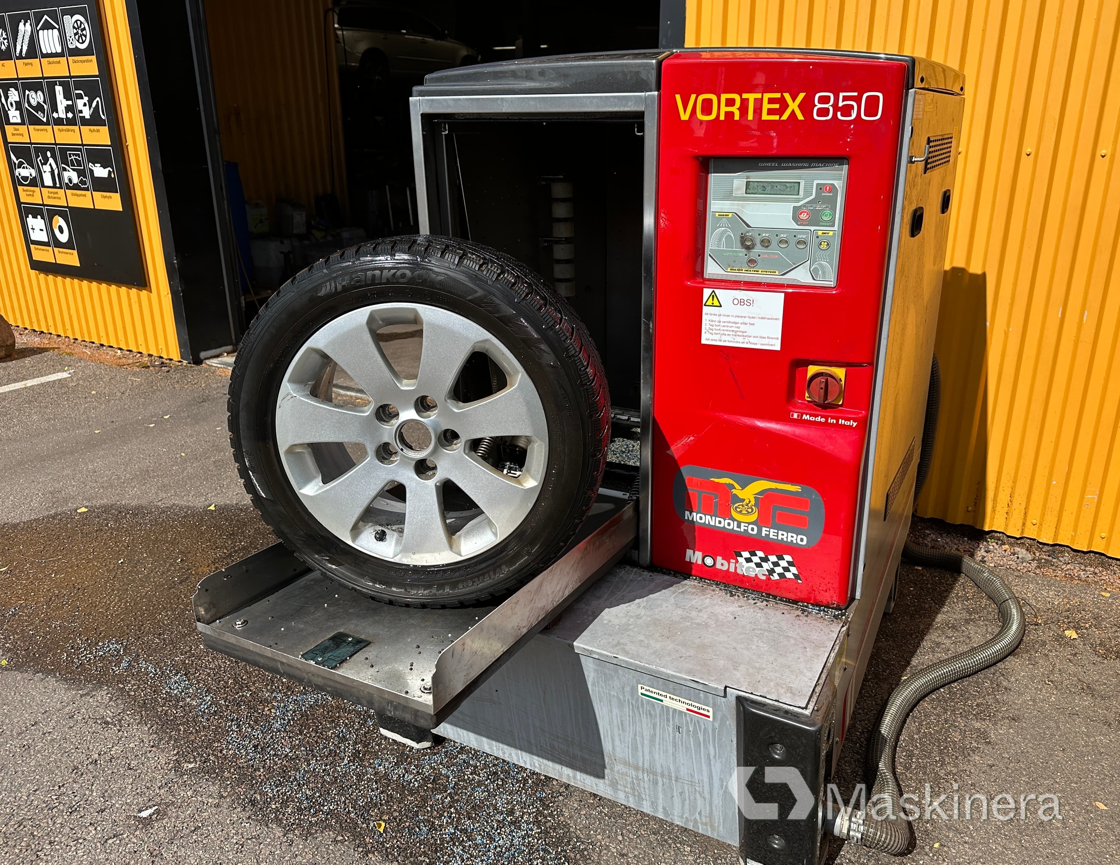 Hjultvätt Vortex 850 Mondolfo Ferro