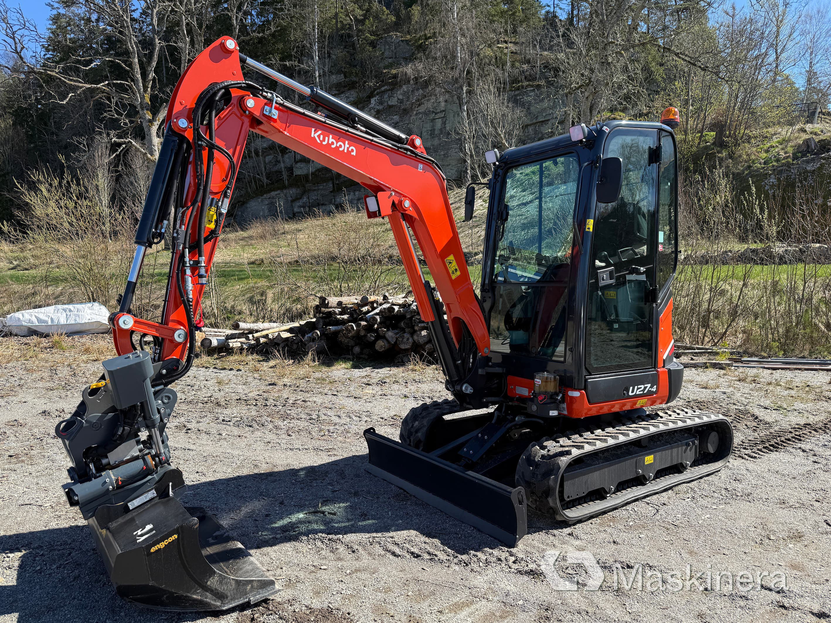 Grävmaskin Kubota U27-4 HI