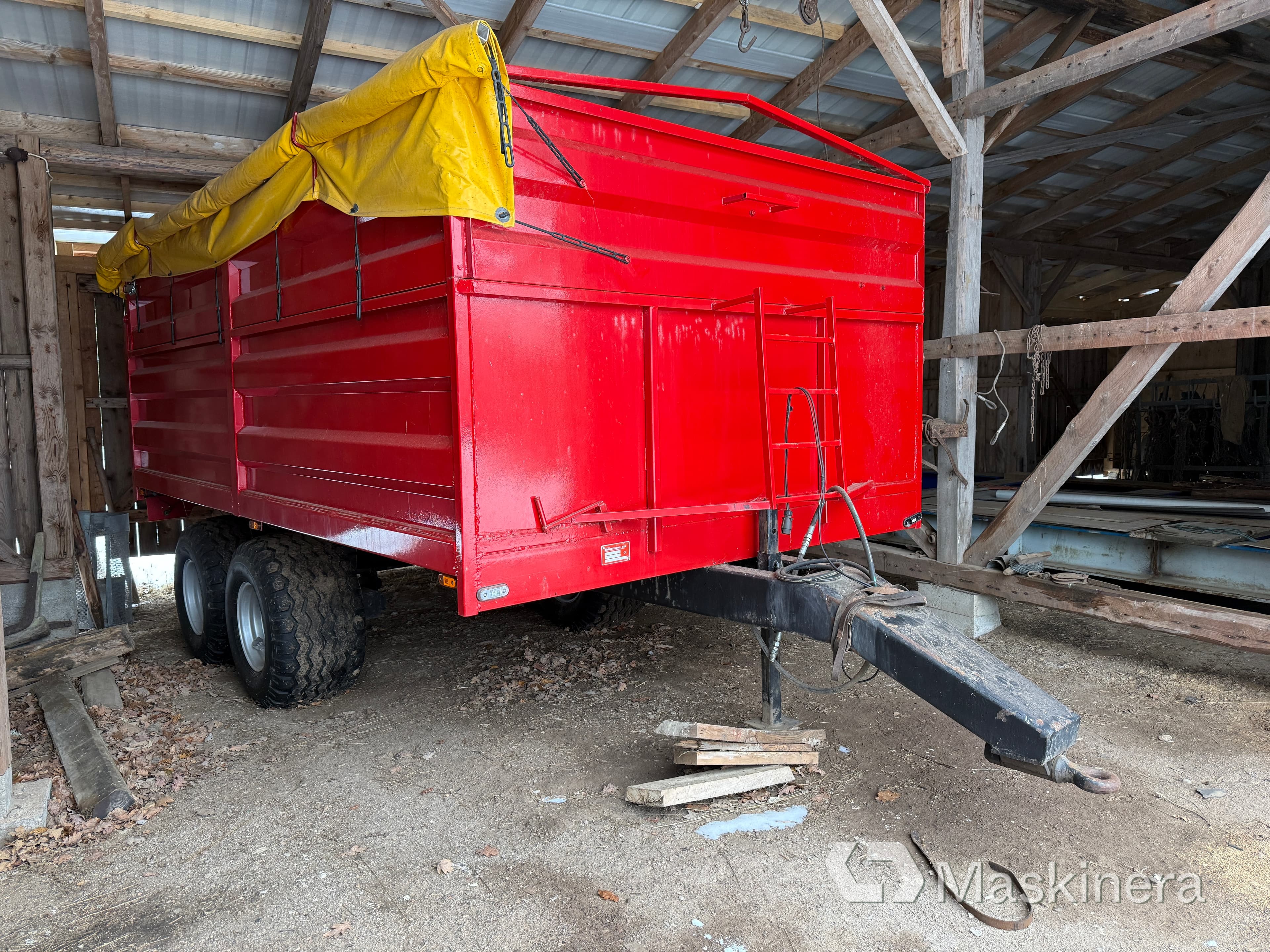 Spannmålsvagn Boggie Gilbertssons Mek