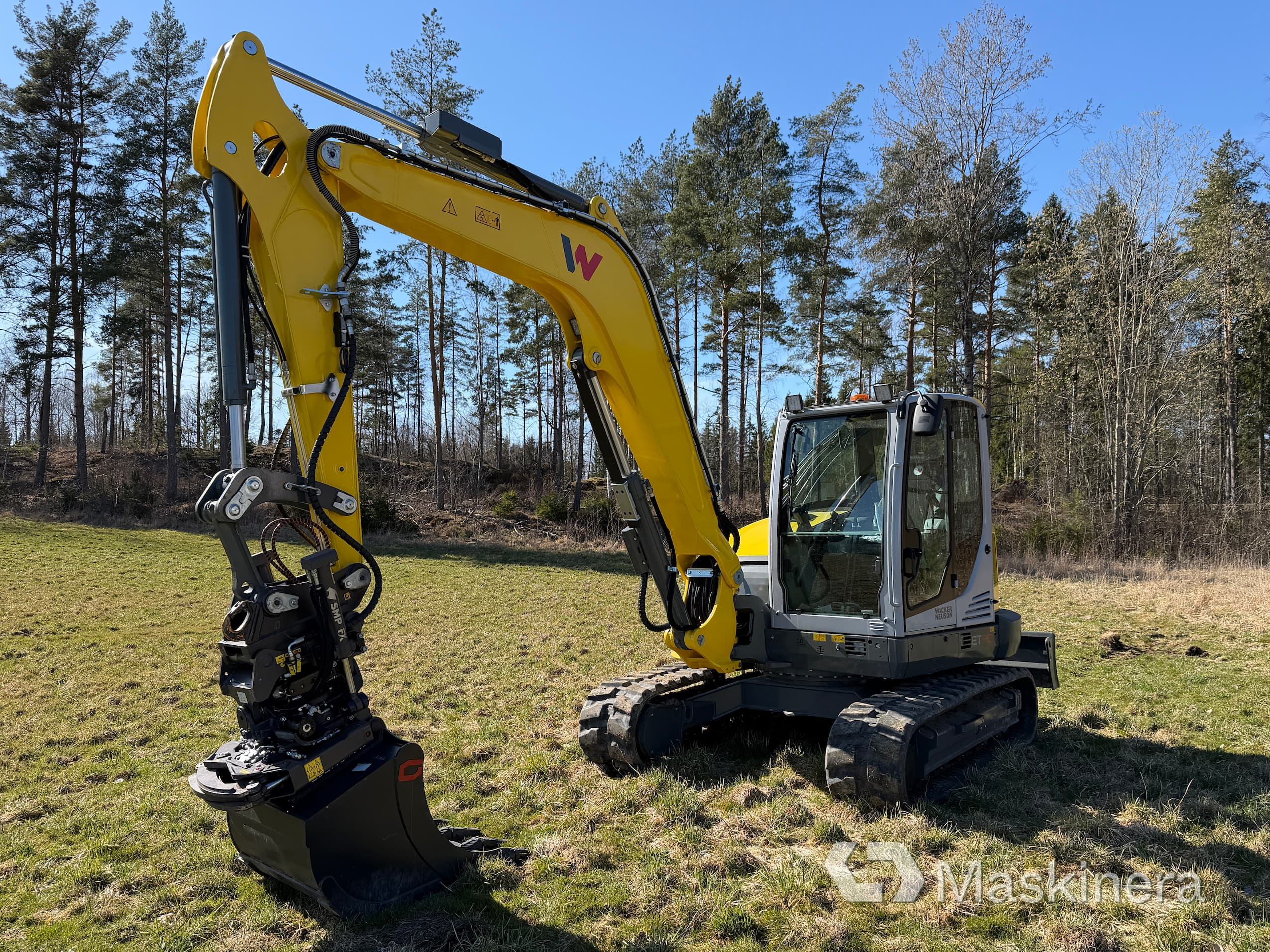 Grävmaskin Wacker Neuson ET90 i nyskick