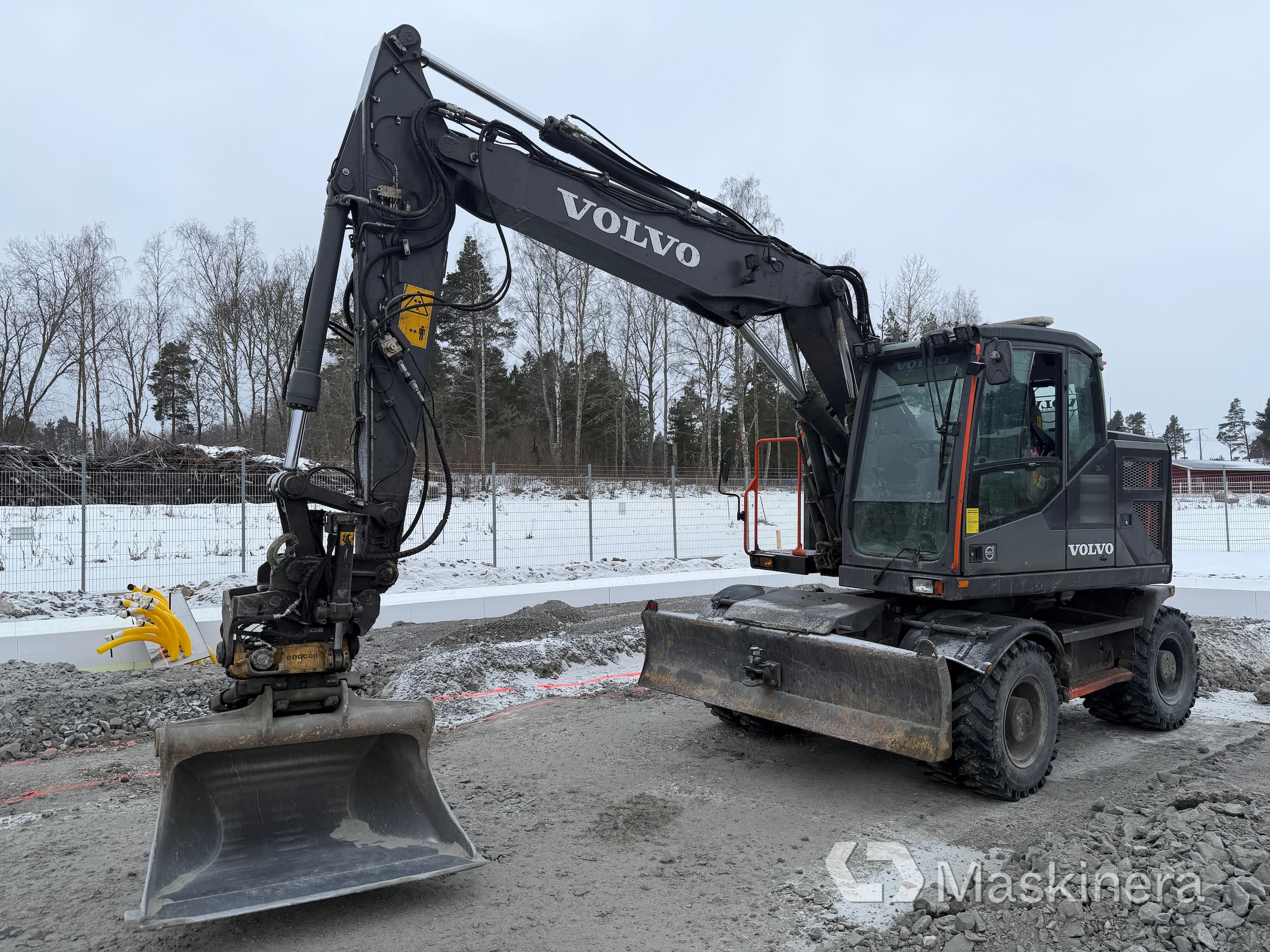 Hjulgrävare Volvo EWR150E