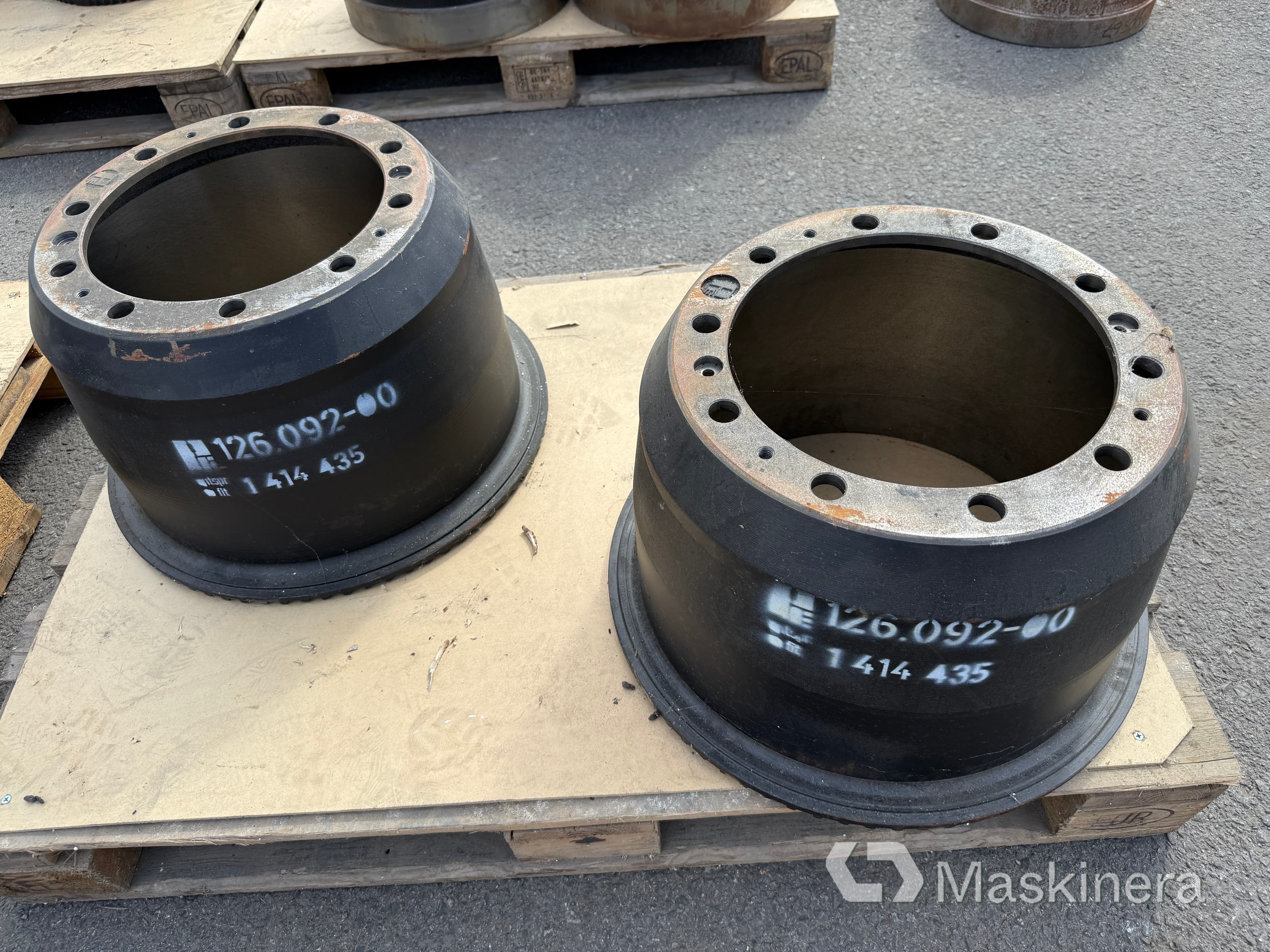 Bromstrummor 2st 10" / 335mm