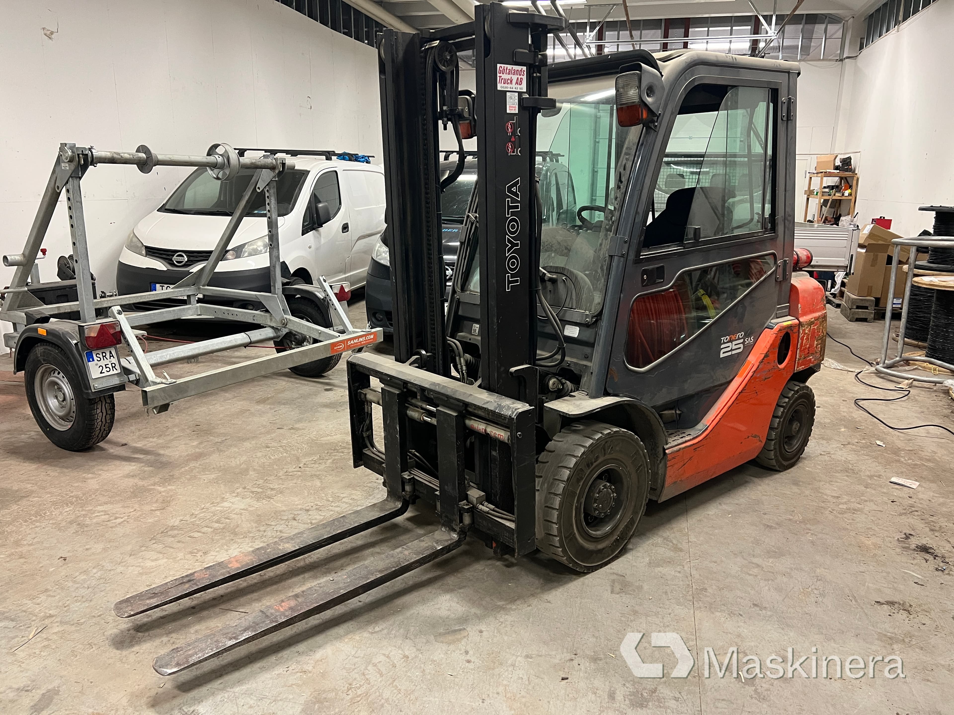 Gaffeltruck Toyota 02-8FGF25
