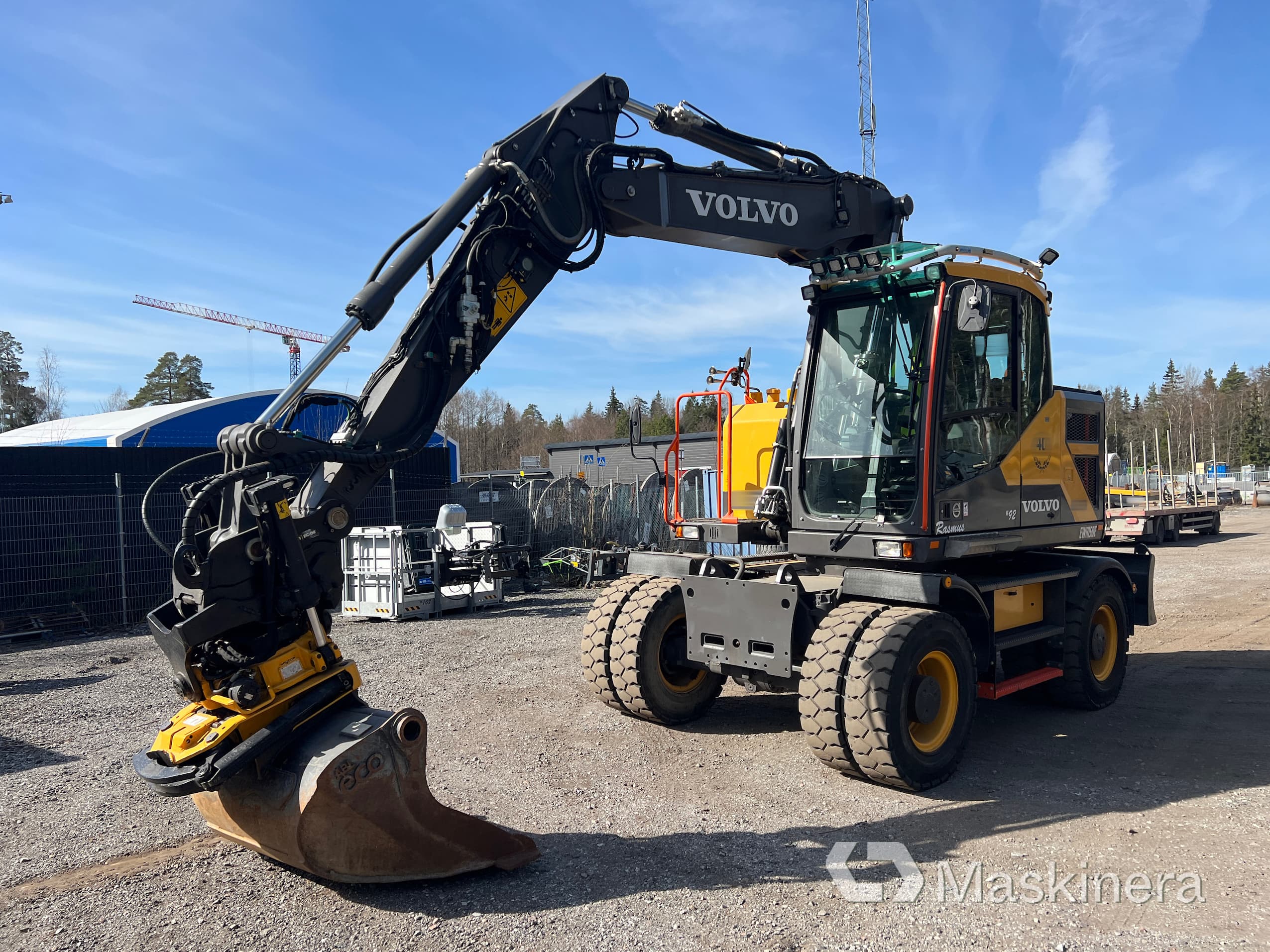 Hjulgrävare Volvo EWR150E