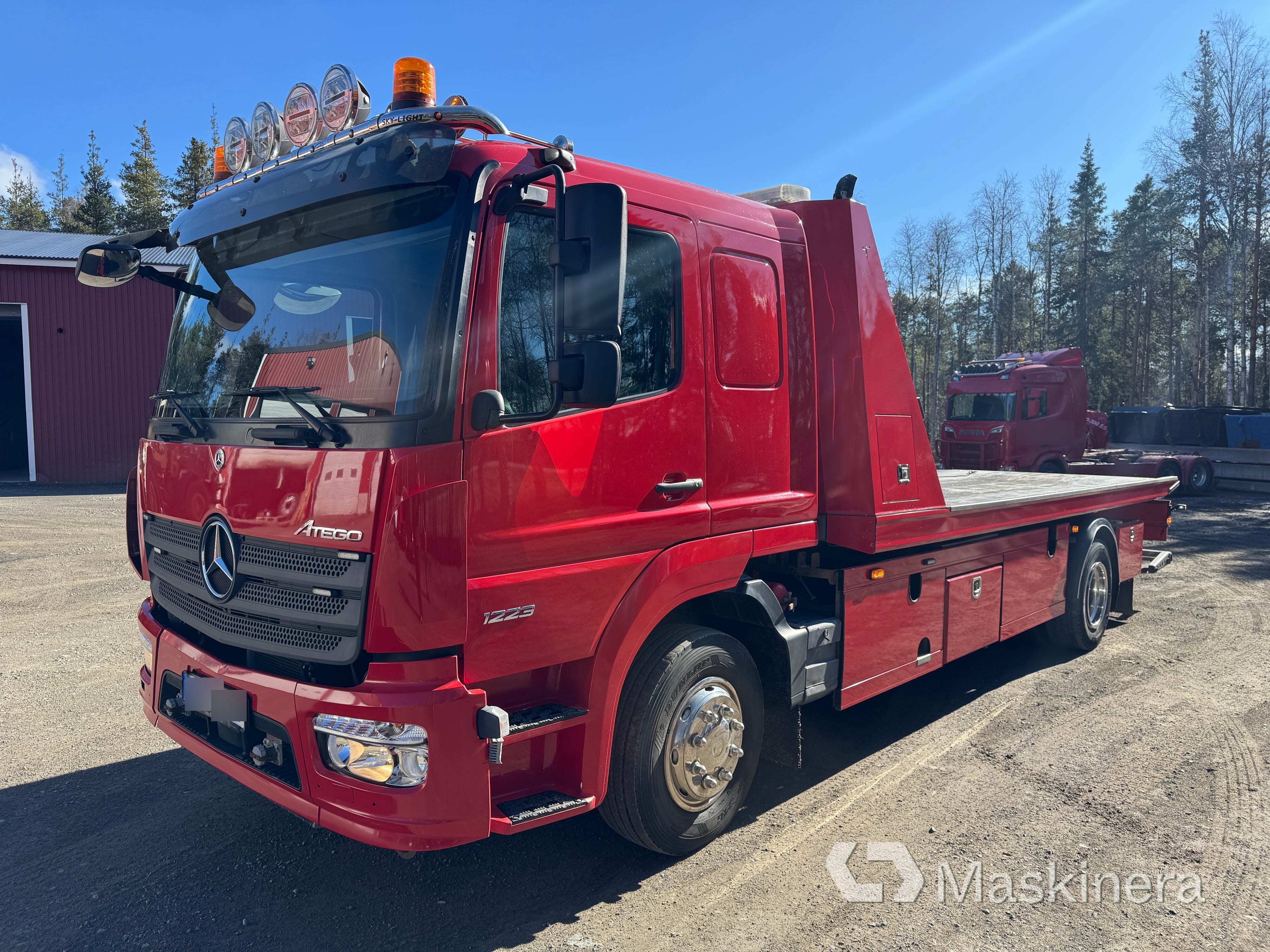 Bärgningsbil Mercedes-Benz Atego