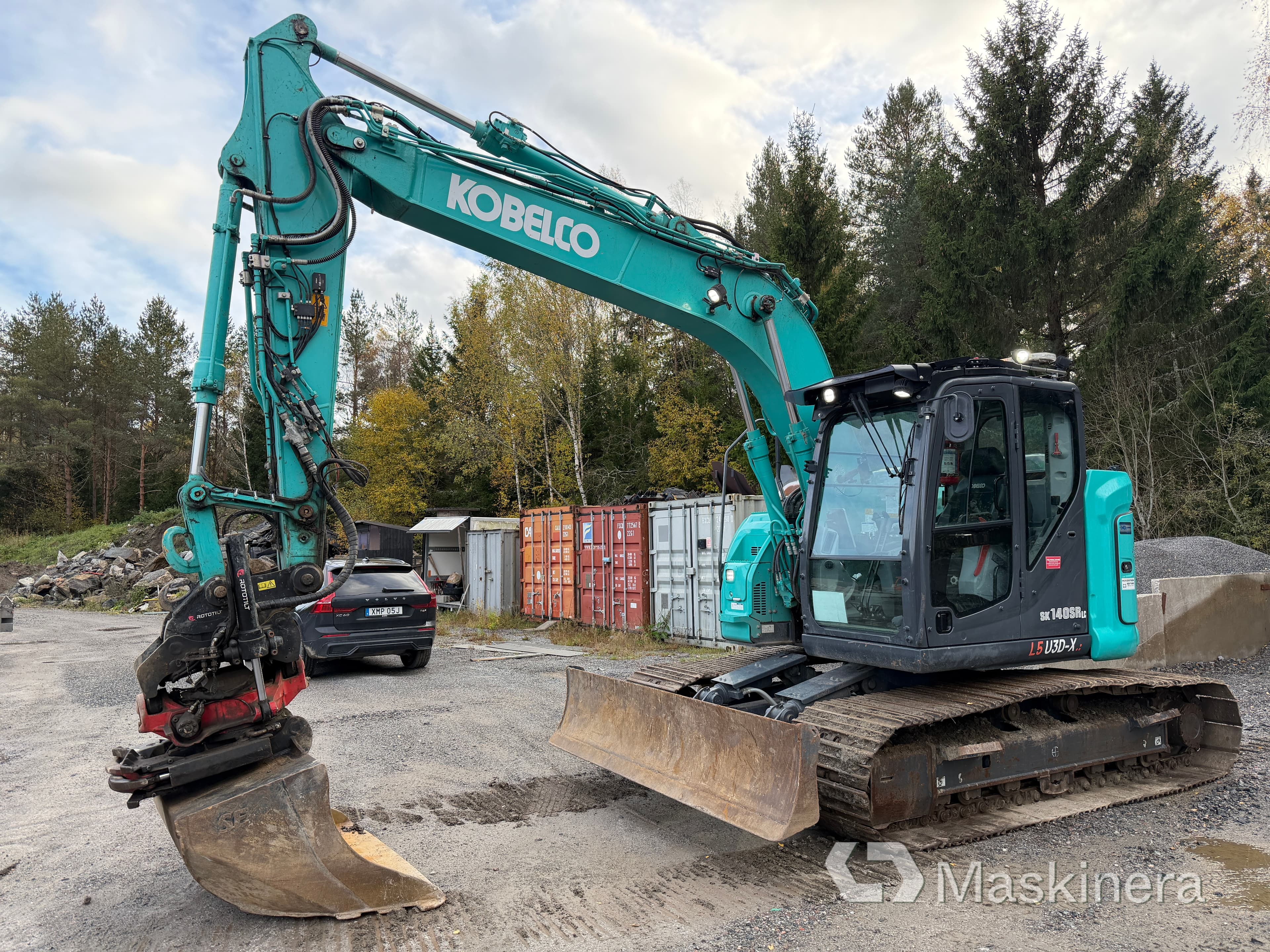 Grävmaskin Kobelco SK140SRLC-7