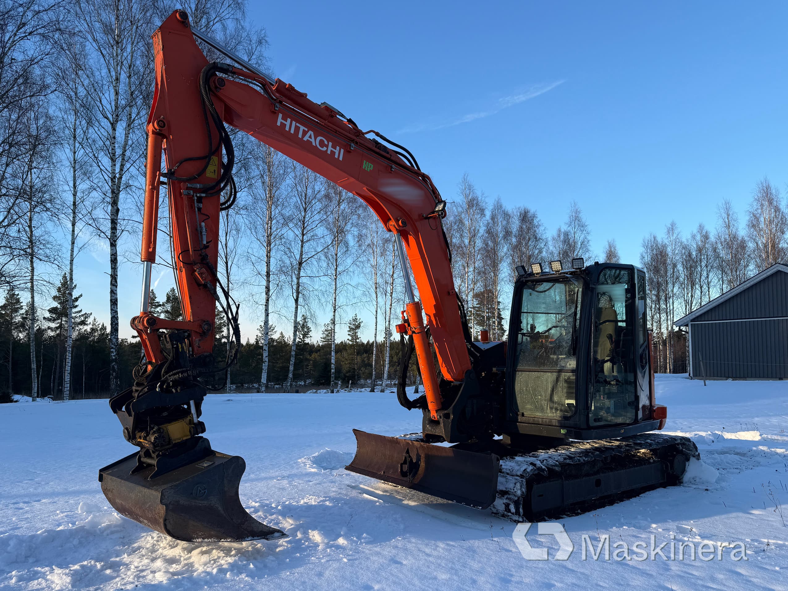 Grävmaskin Hitachi ZX85USB-5A