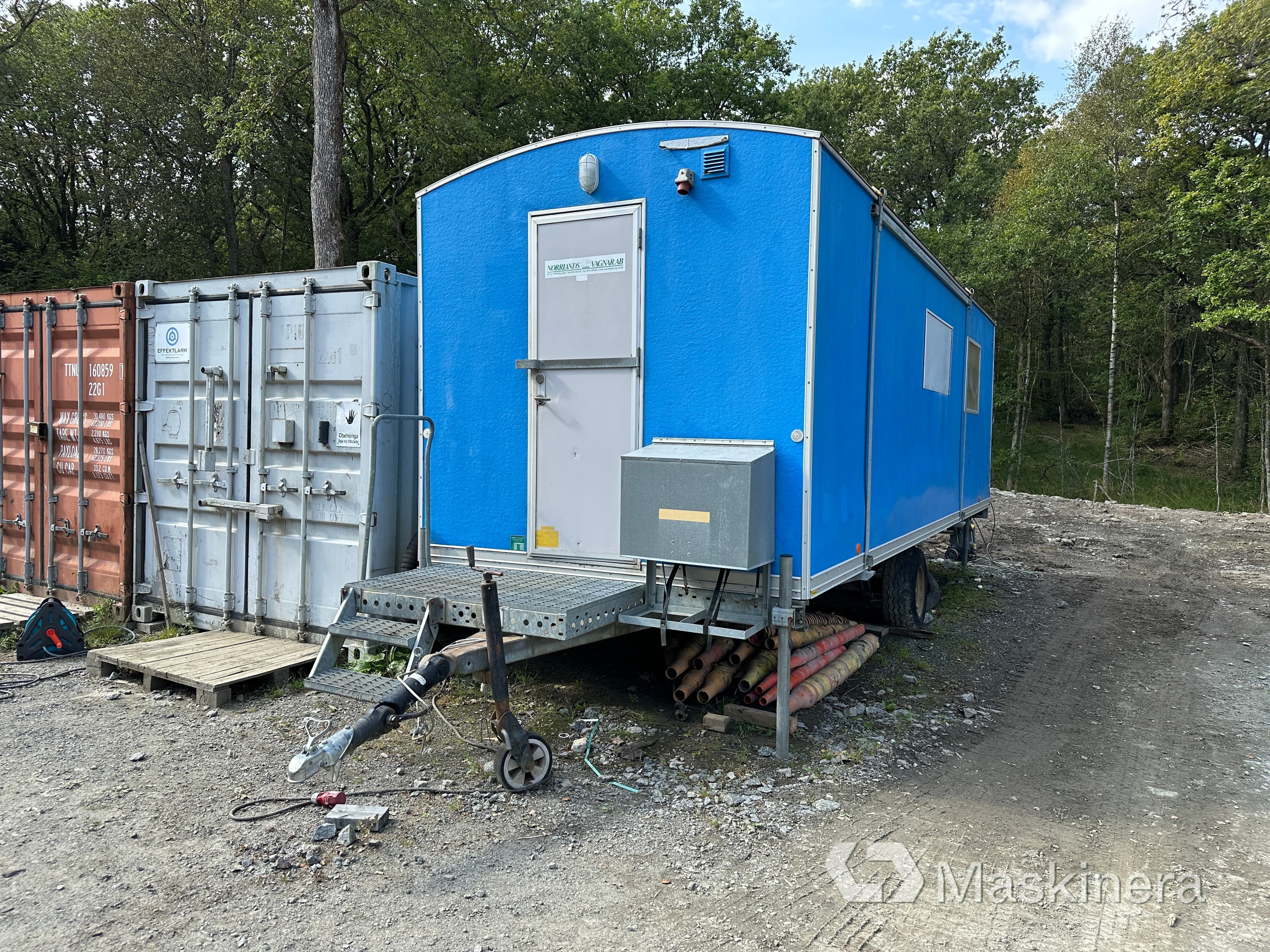 Arbetsvagn Norrlandsvagnen OMF6-30