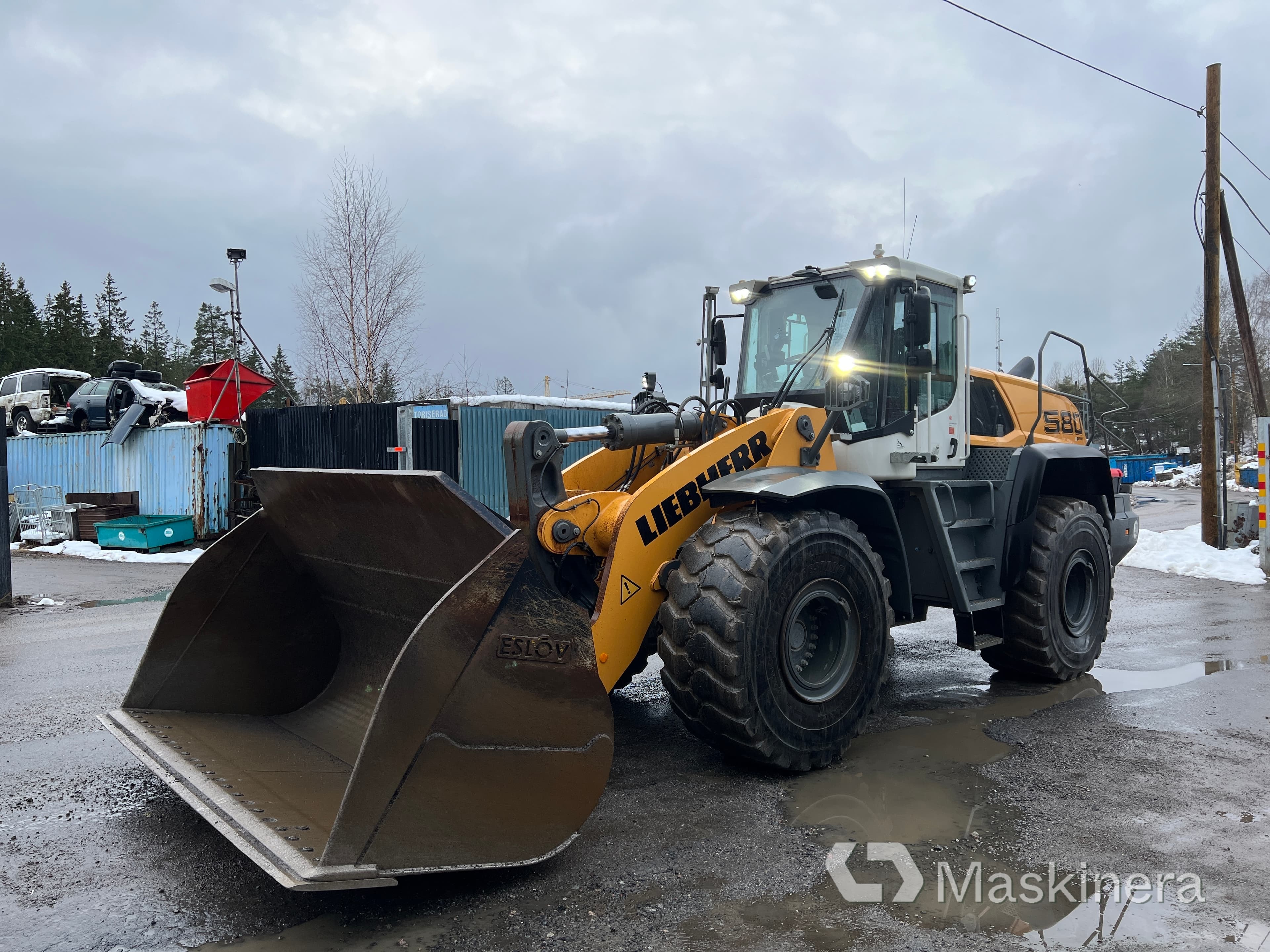 Hjullastare Liebherr L580 XPower