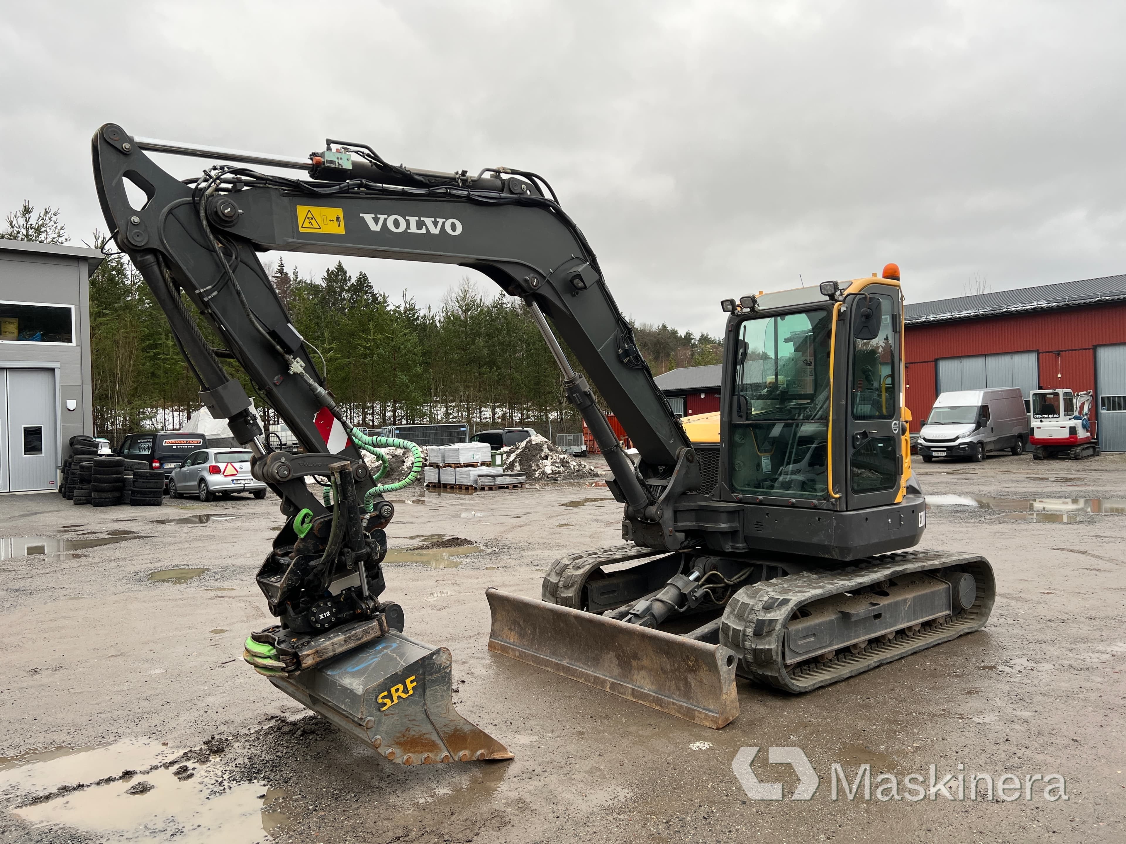 Grävmaskin Volvo ECR88D