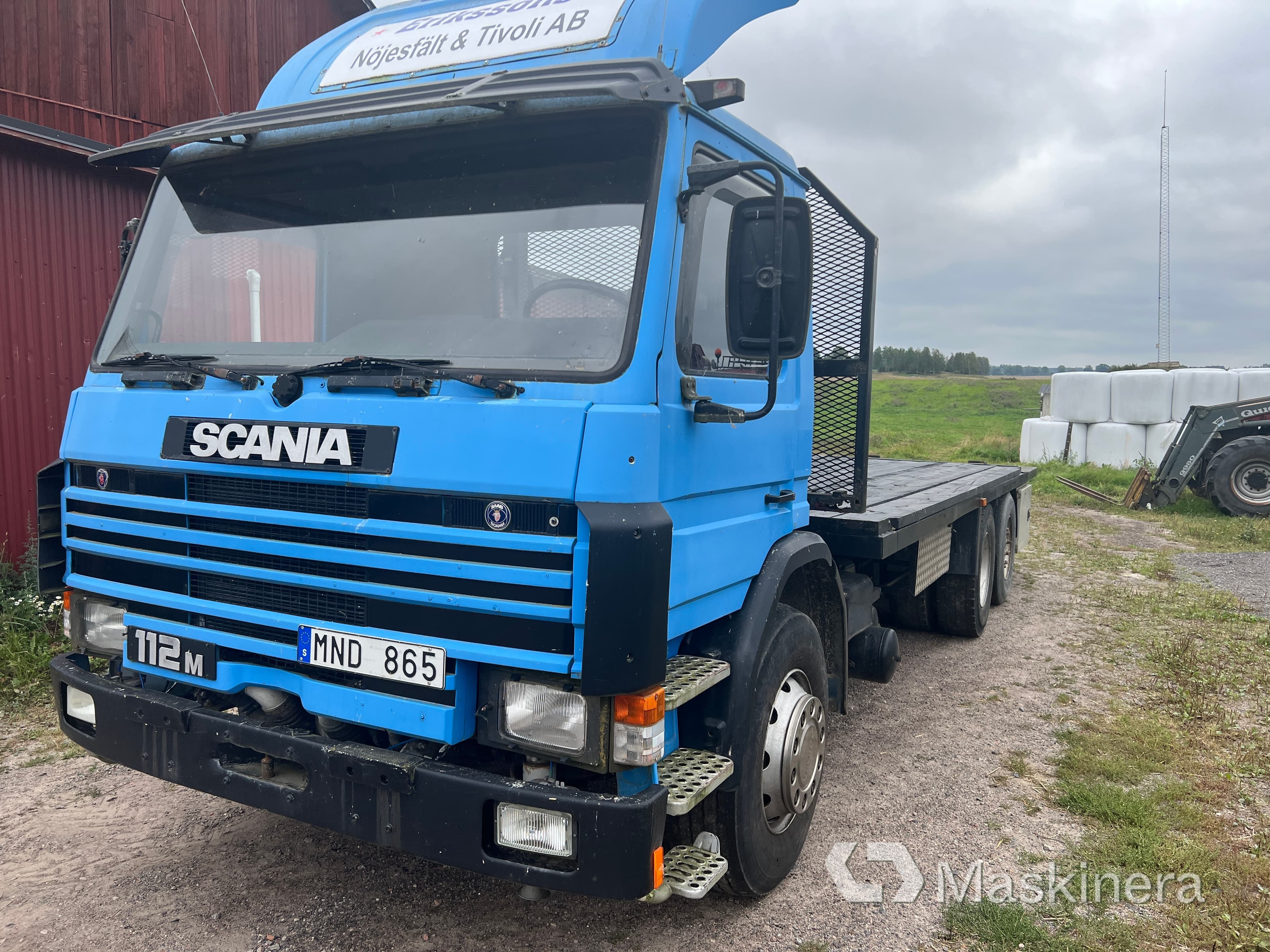 Lastbil Scania P112 M 6x2