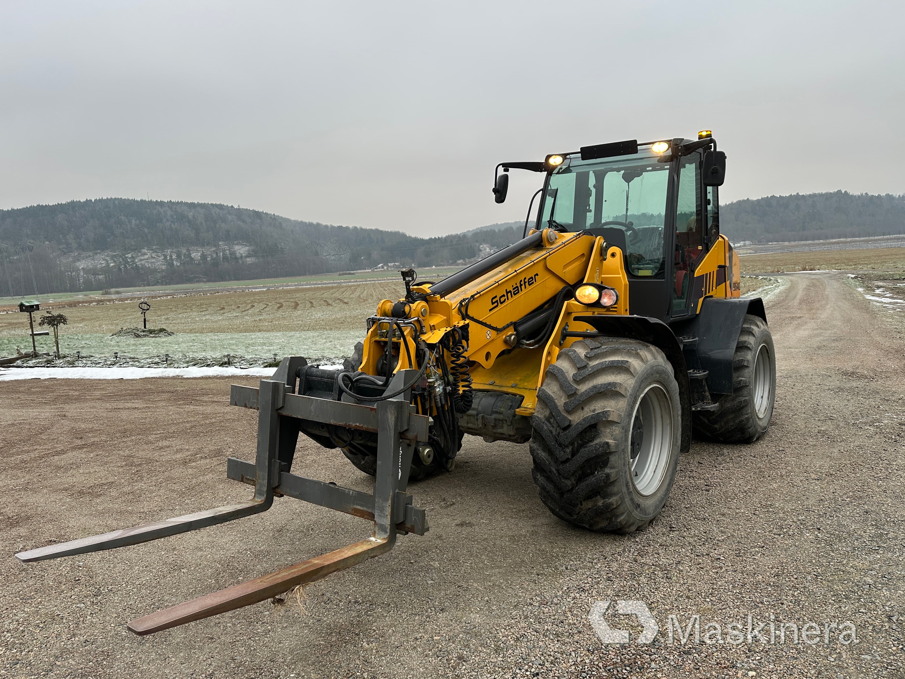 Hjullastare Teleskoplastare Schäffer 9640T 200 timmar