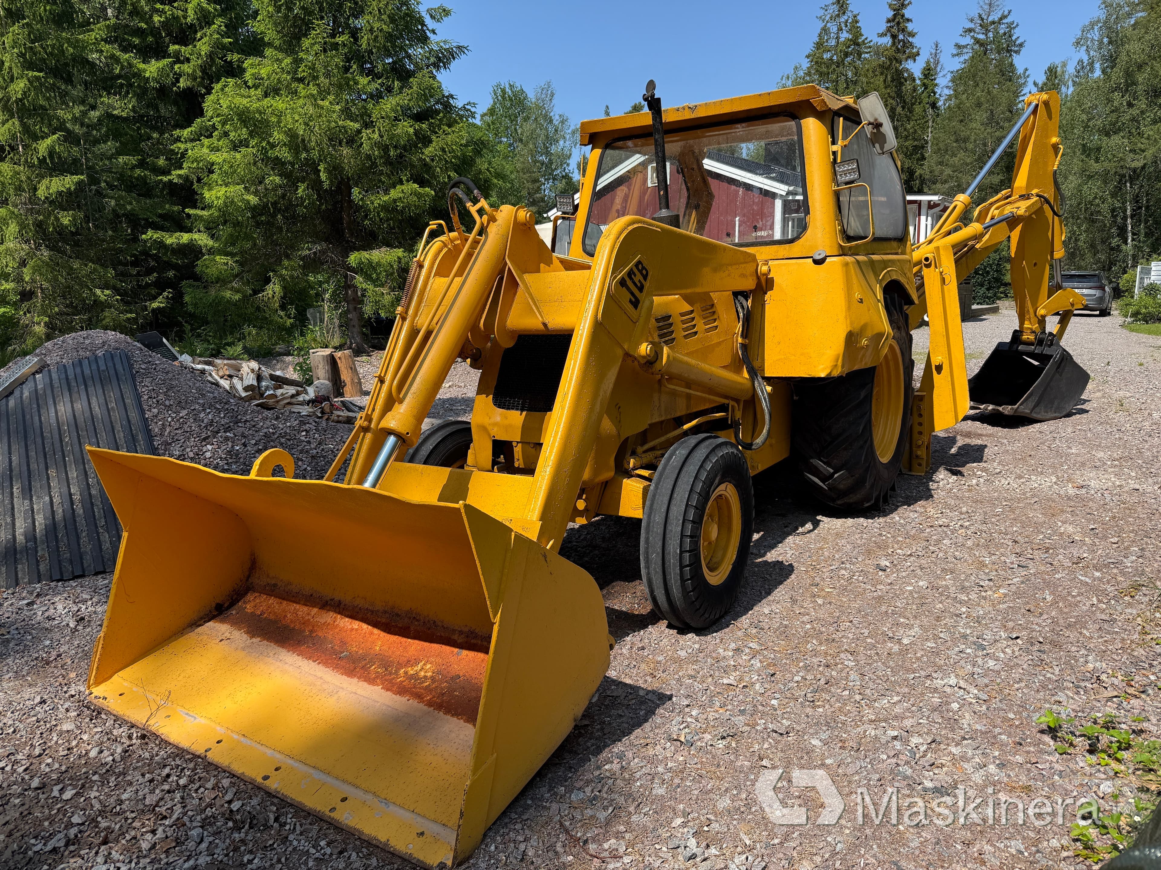 Traktorgrävare JCB 4