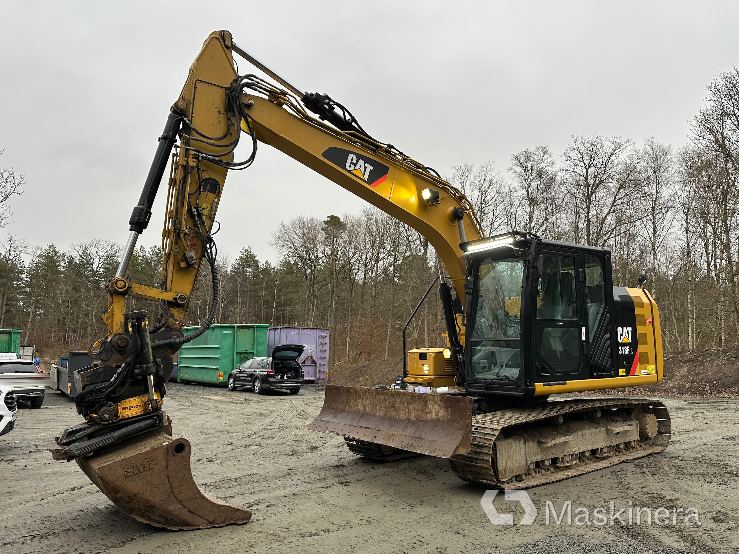 Grävmaskin CAT 313 FL