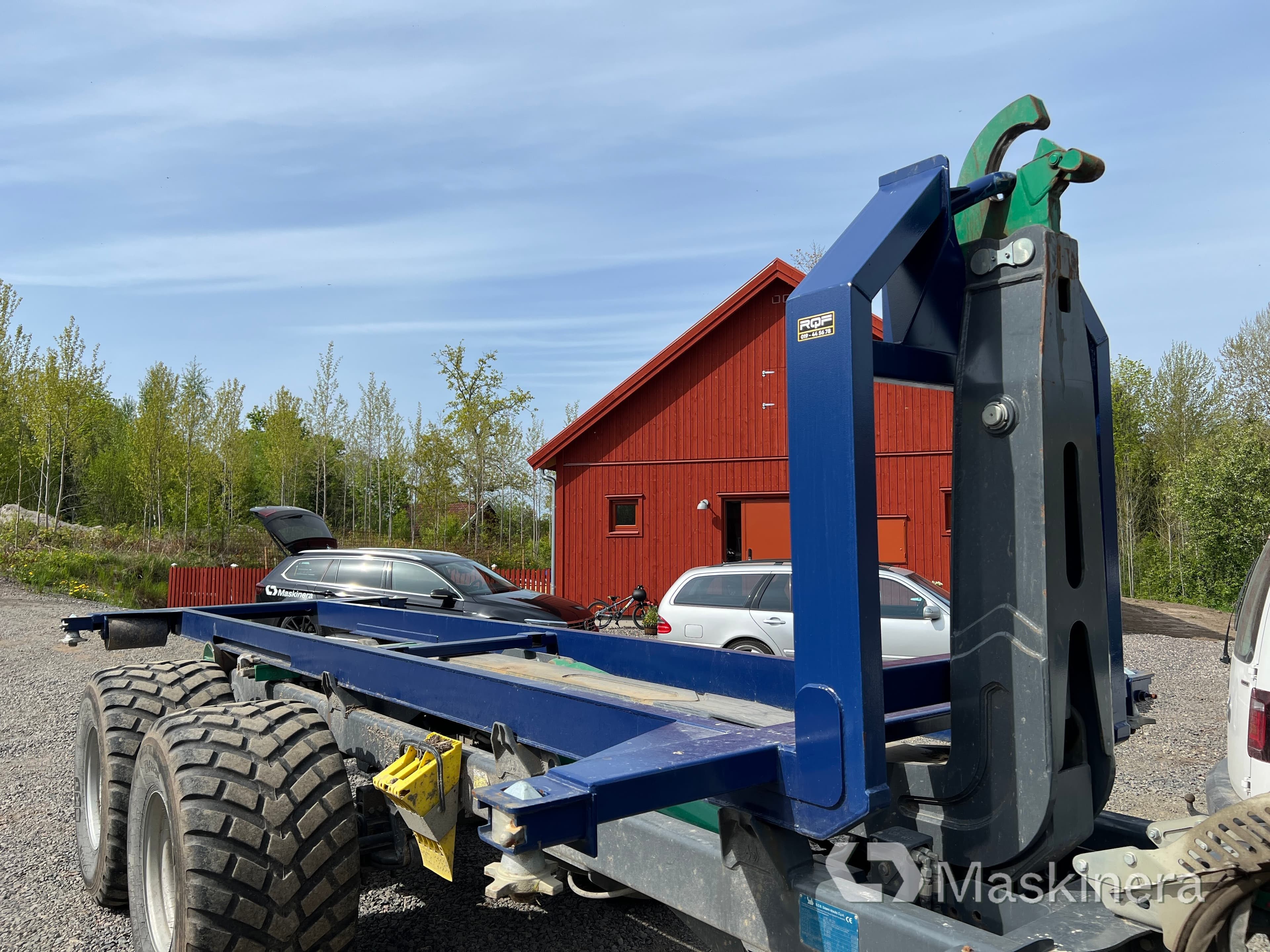 Lastväxlarram för container 20 fot