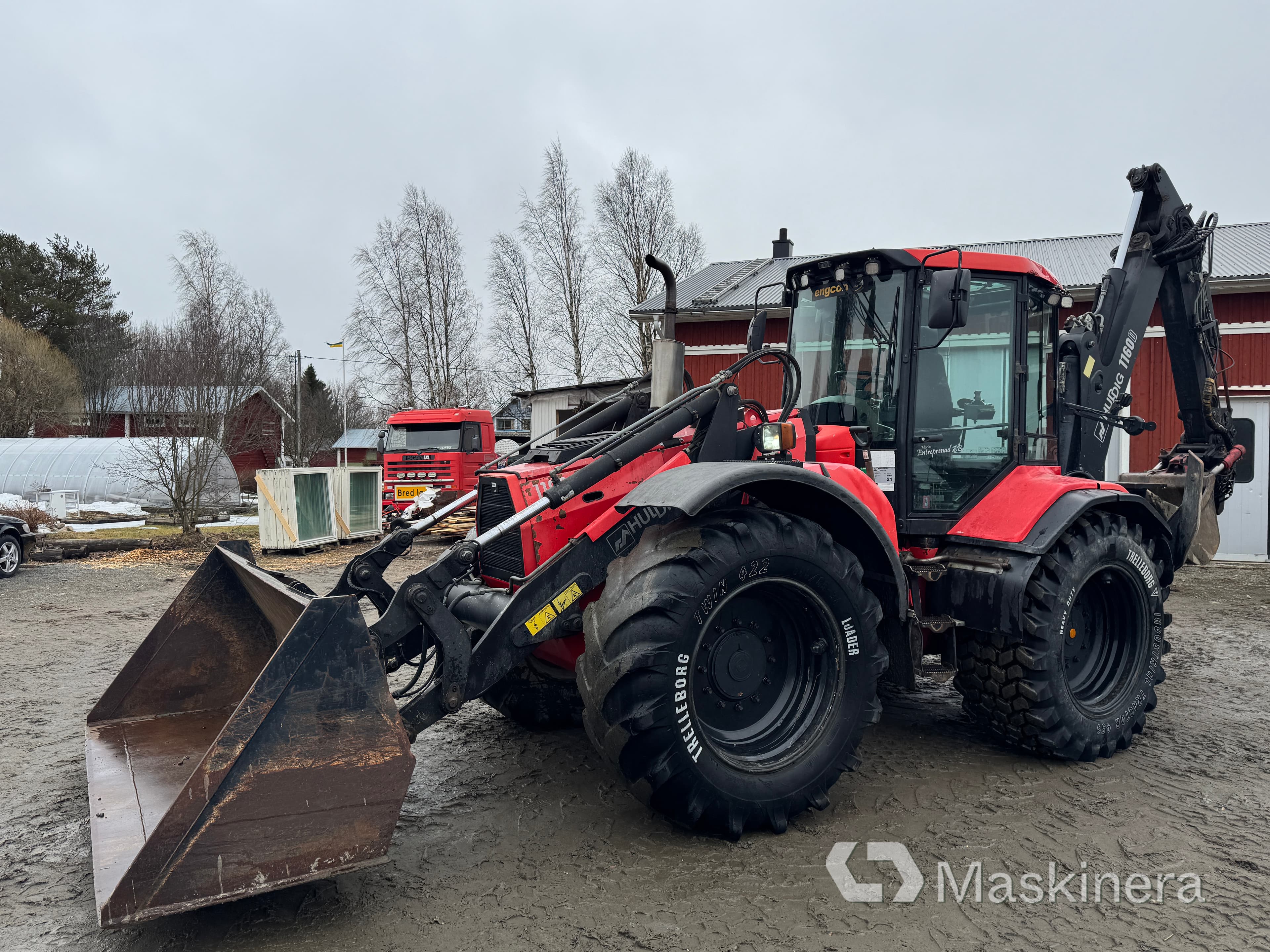 Grävlastare Huddig 1160D