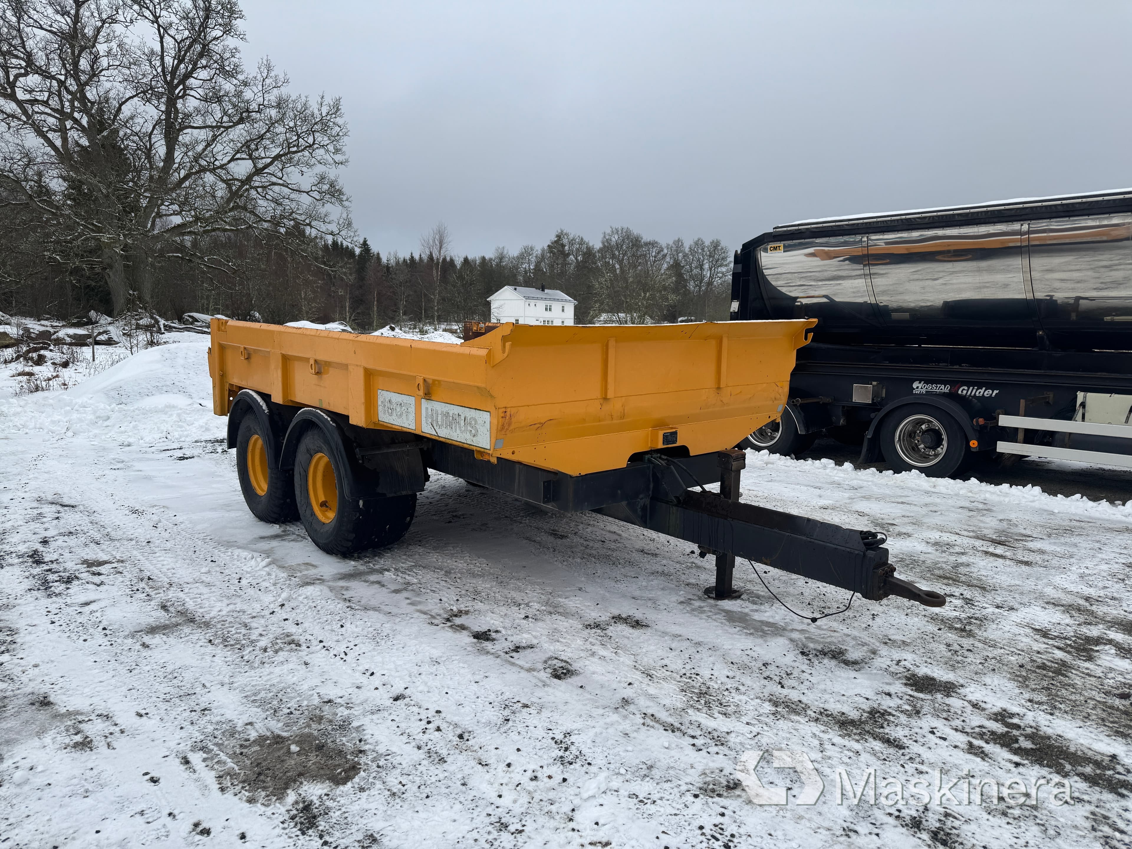 Entreprenadvagn Humus 10CT med tipp