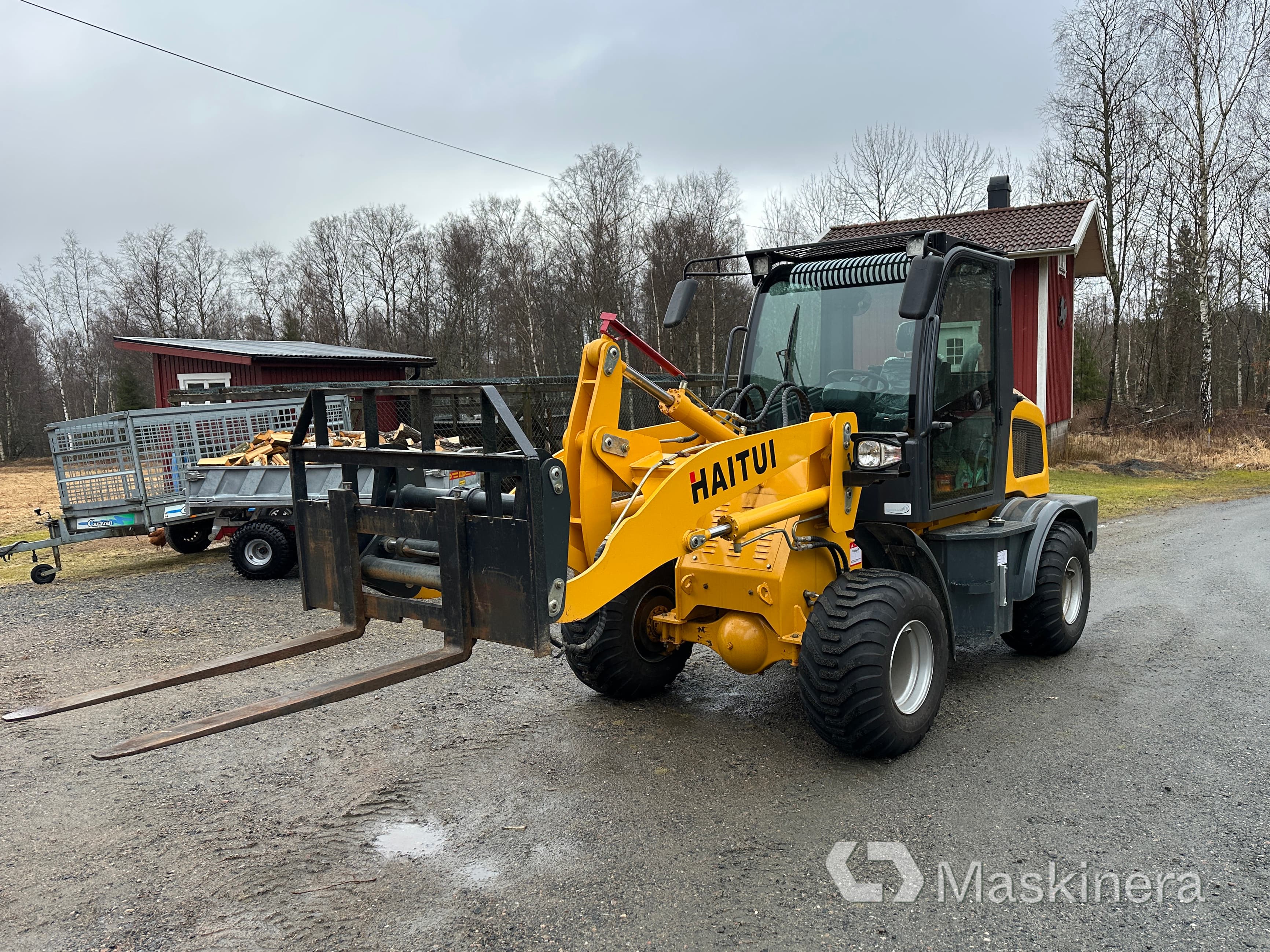 Kompaktlastare Hjullastare Haitui ZL918D