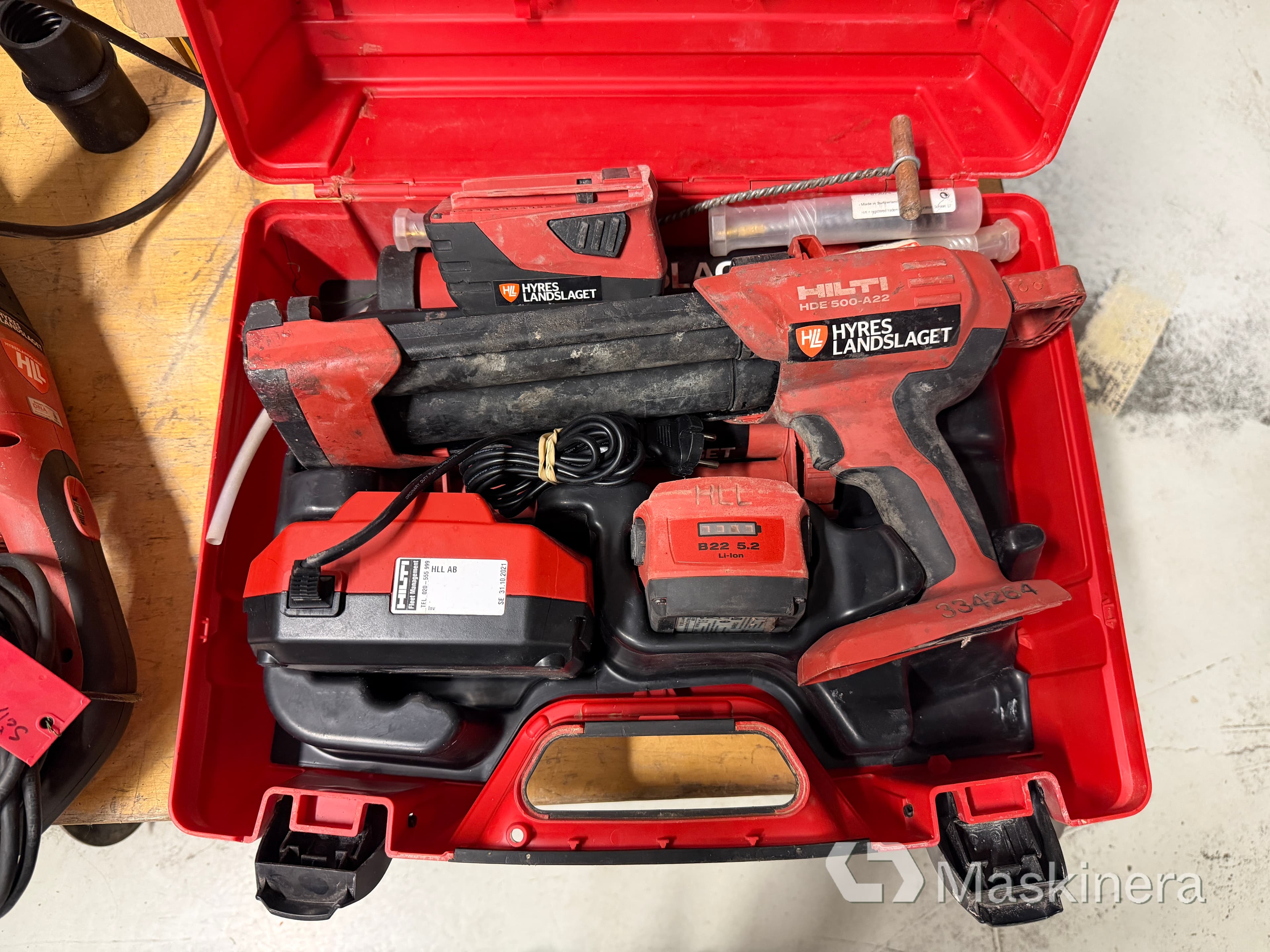 Injekteringspistol Hilti HDE 500-22