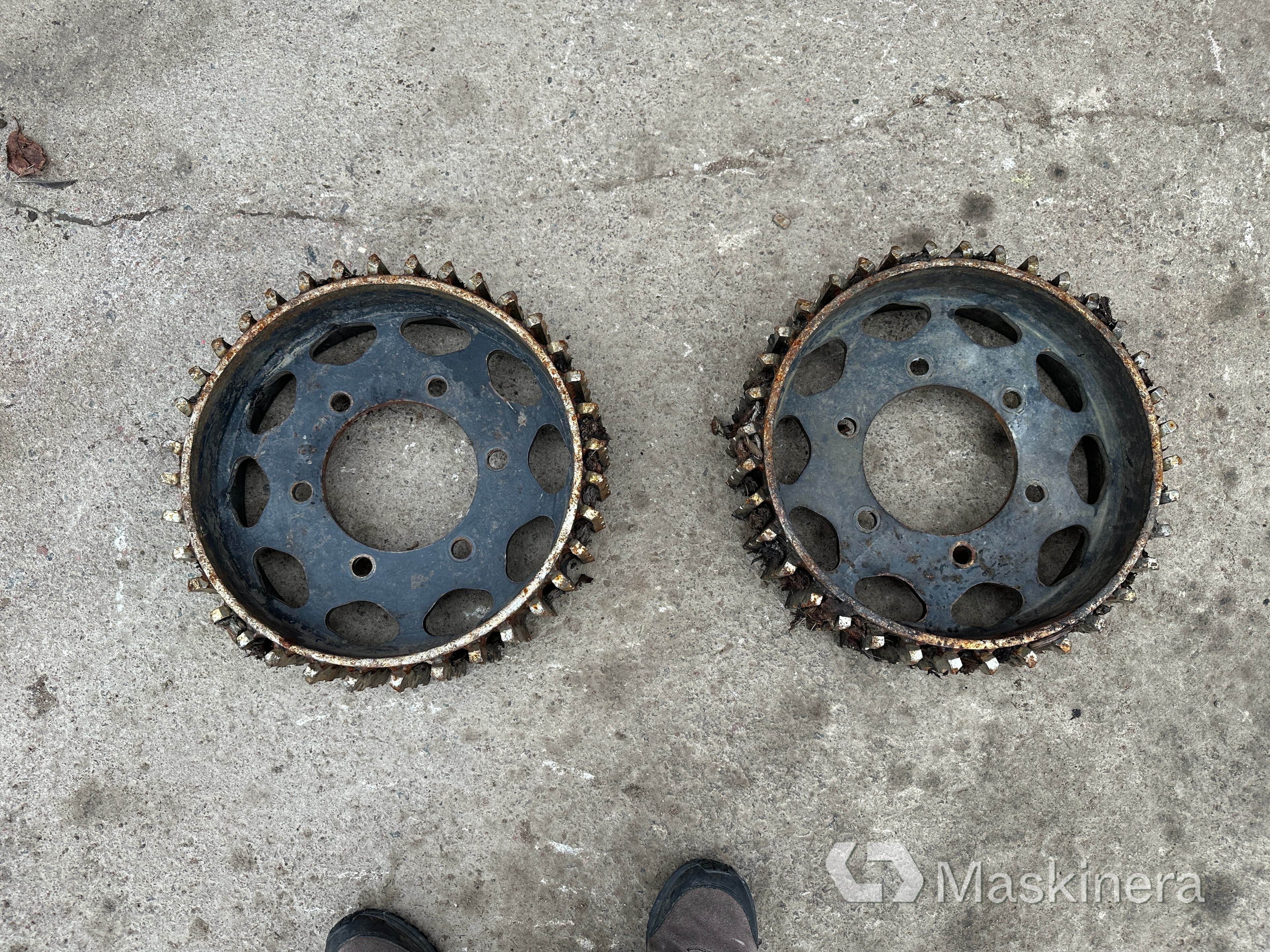 Matarhjul John Deere 425