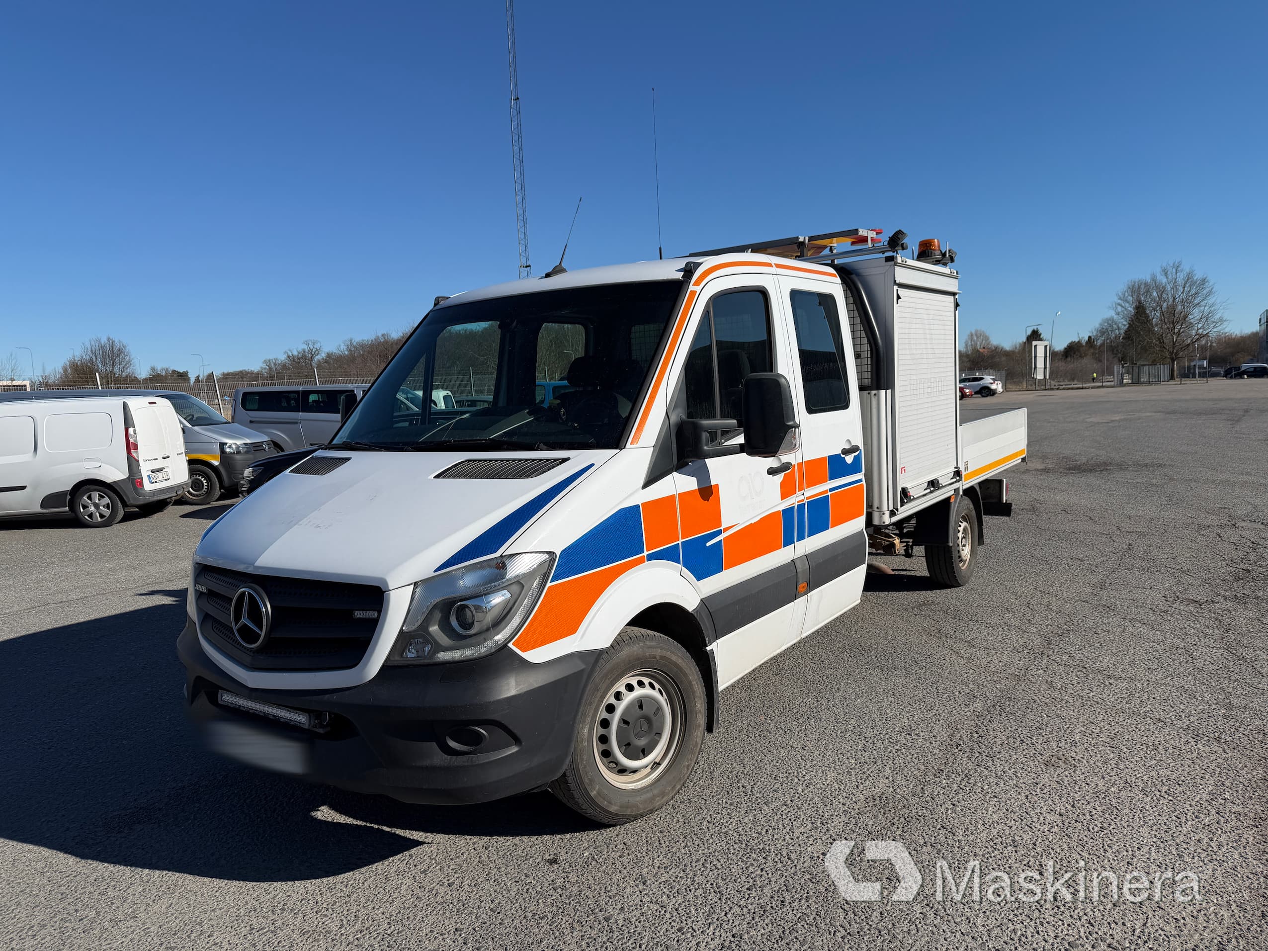 Flakbil Mercedes-Benz Sprinter 3,5-T 316 CDI