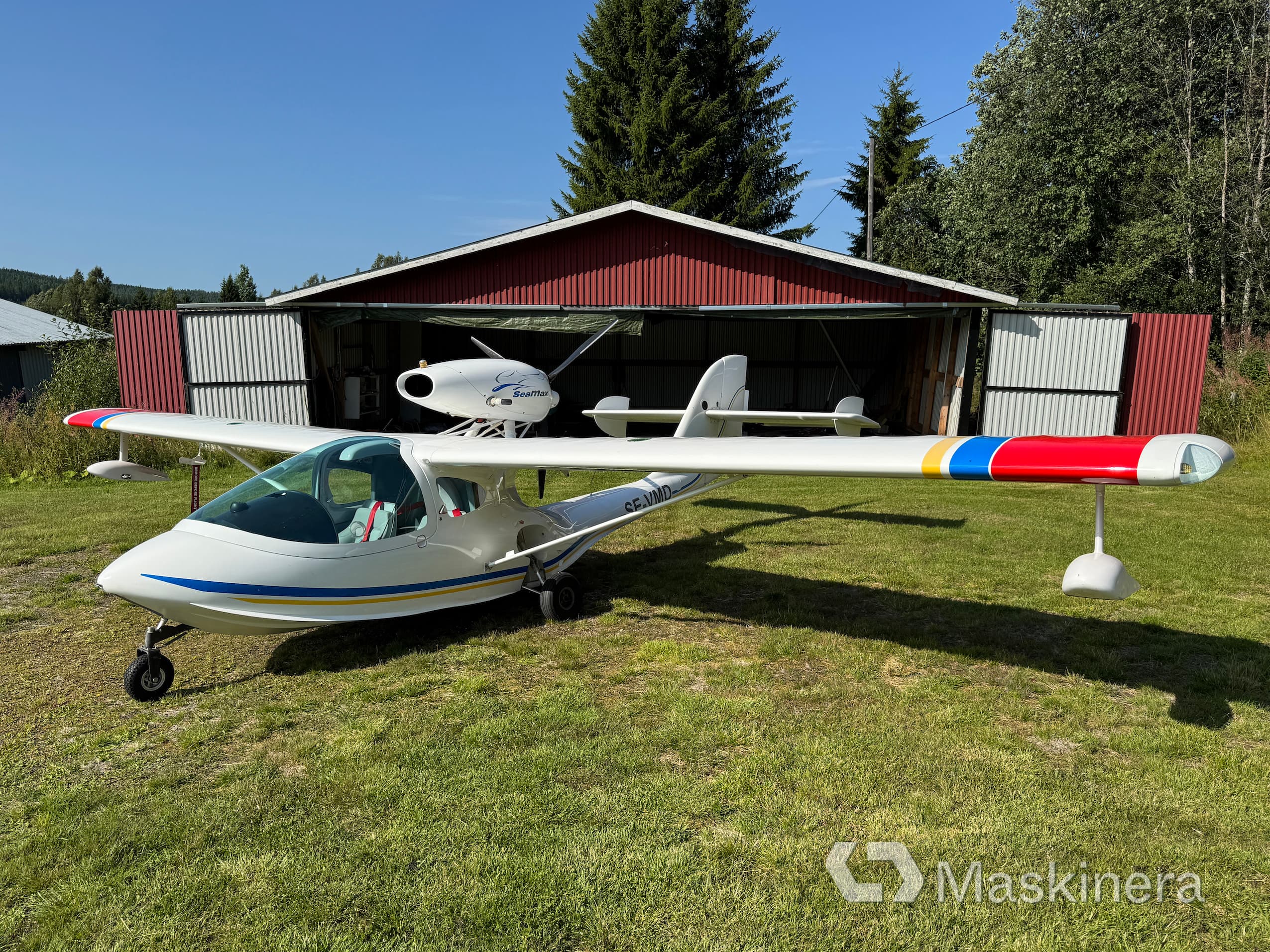 Flygplan Seamax M22 amfibie