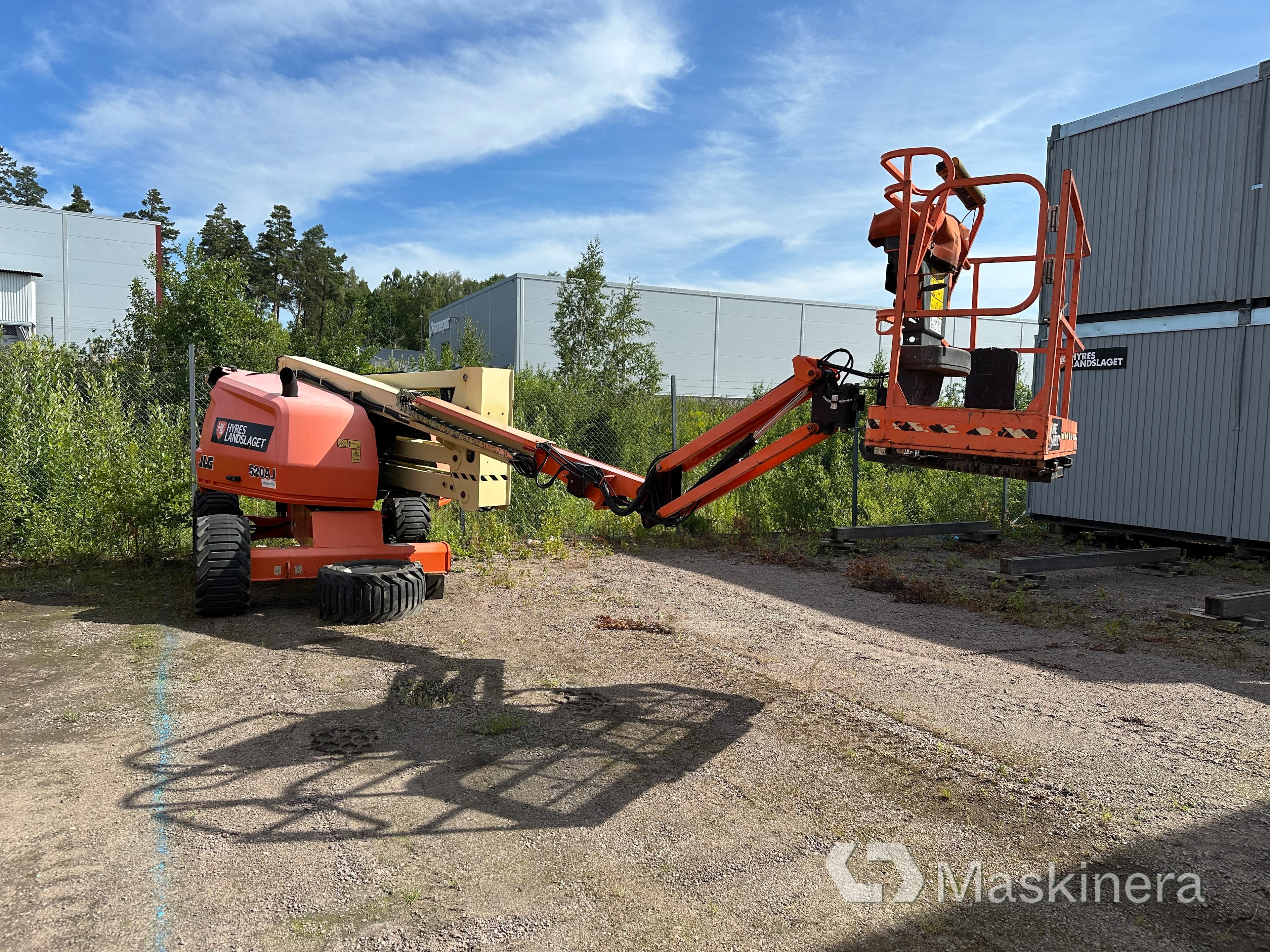 Vikbomslift JLG 520AJ Reparations objekt