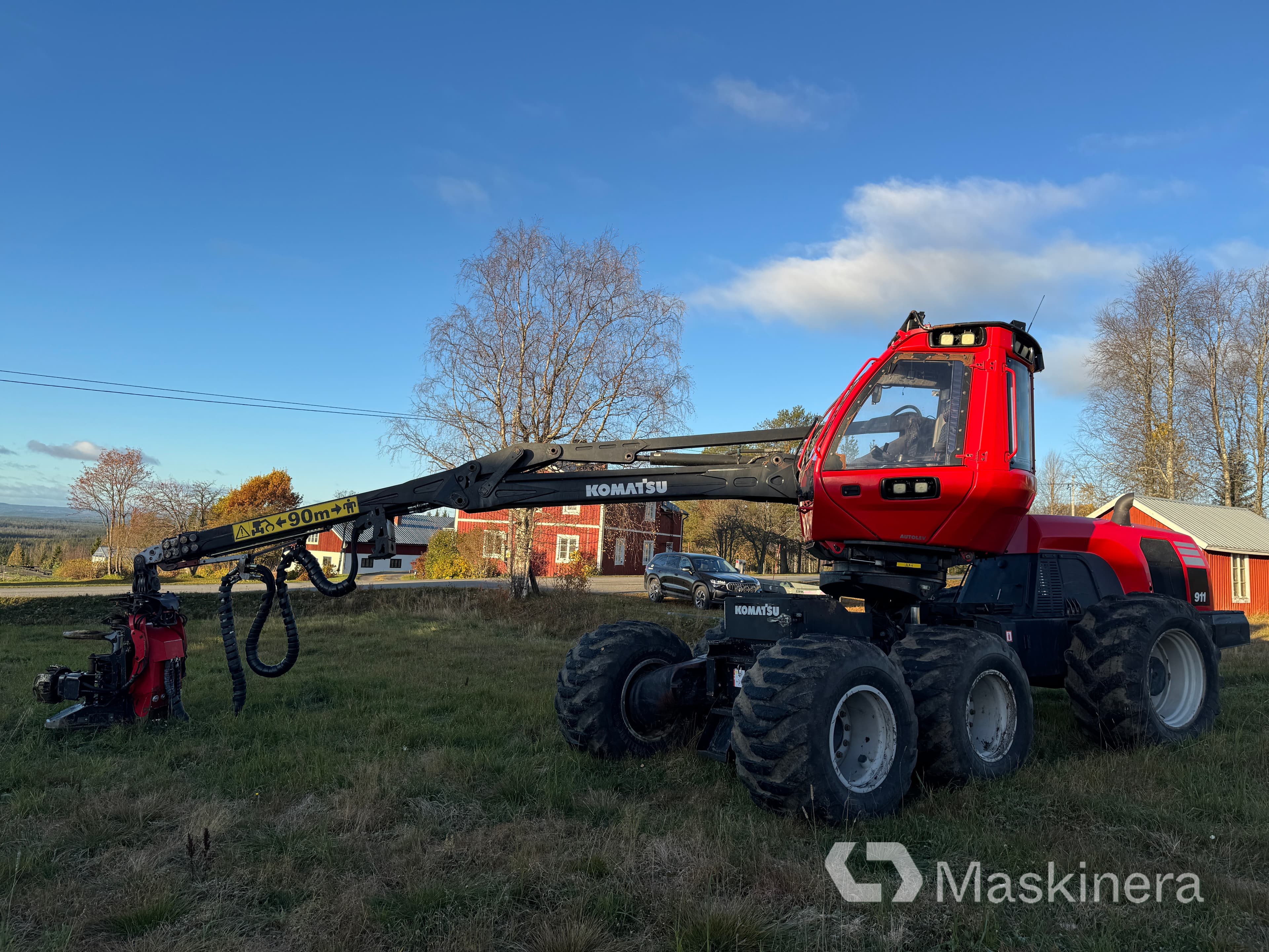 Skördare Komatsu XH 911 CX-6