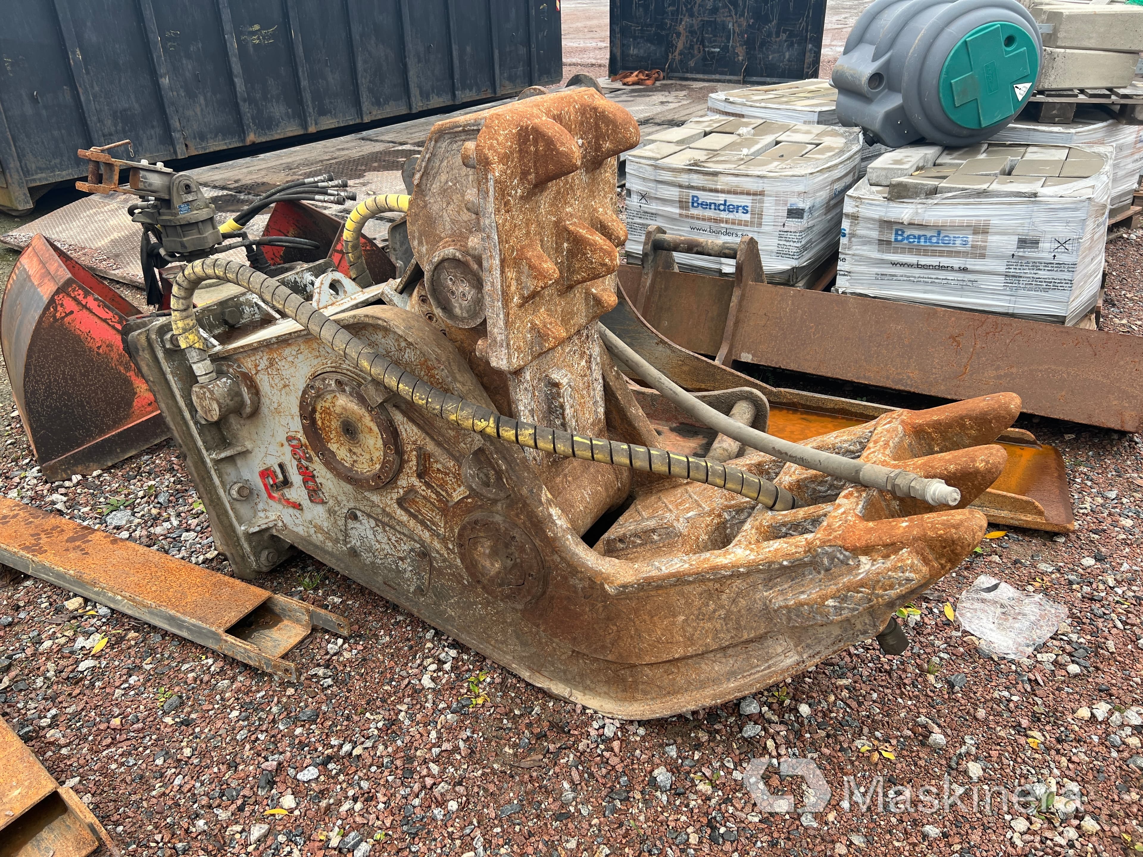 Crusher Pladdet PDP20