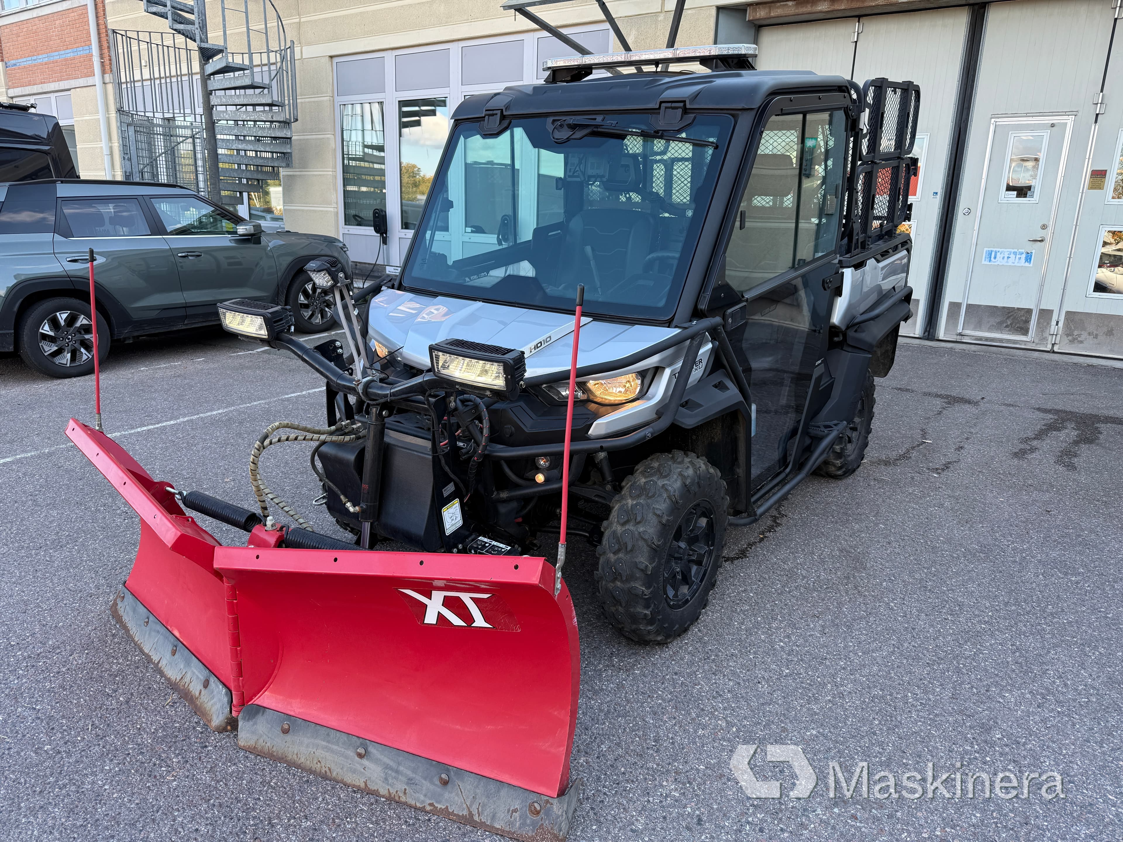 UTV Can-Am Traxter HD10 Med Vikplog
