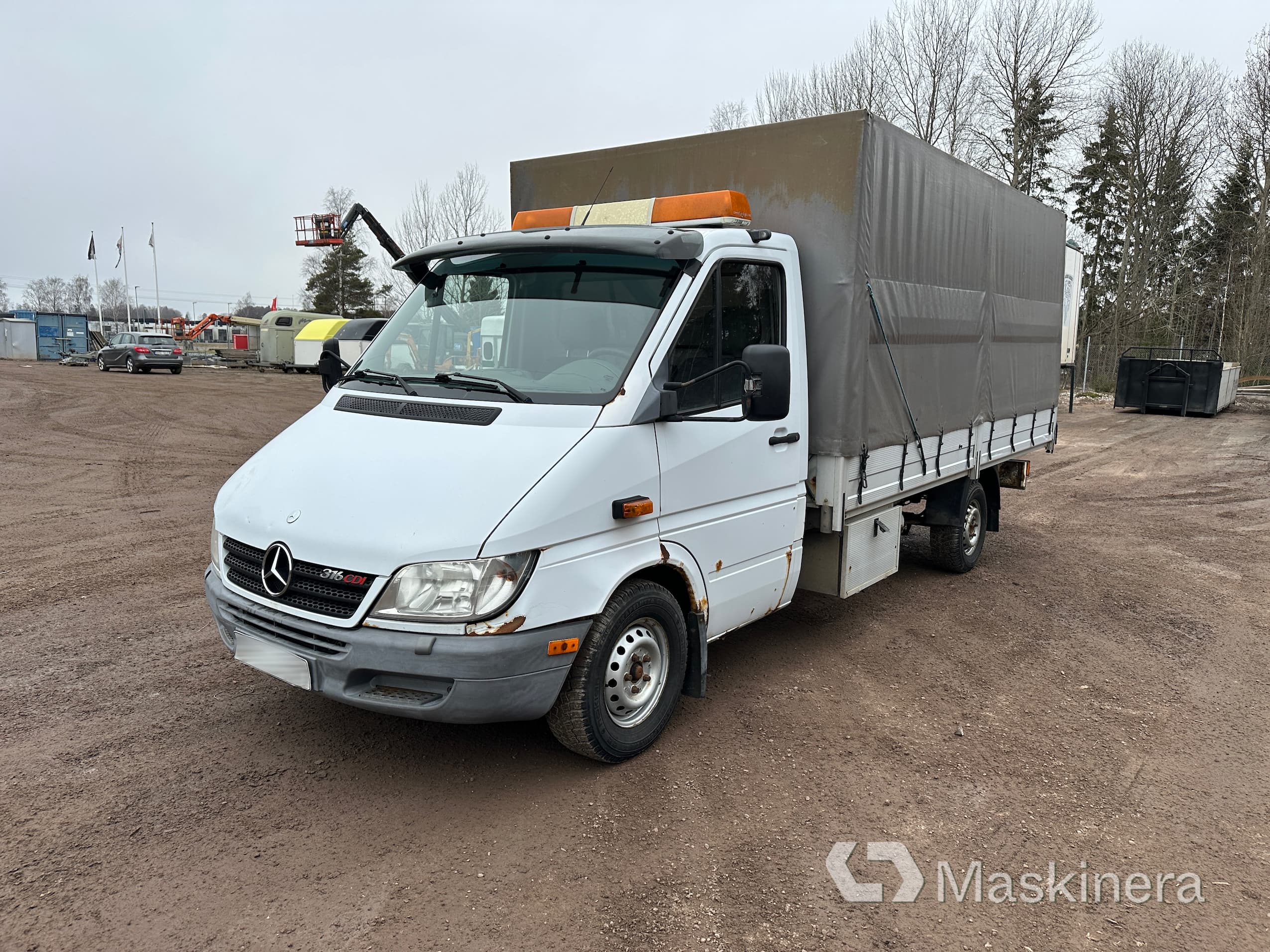Lastbil Mercedes-Benz 316 CDI