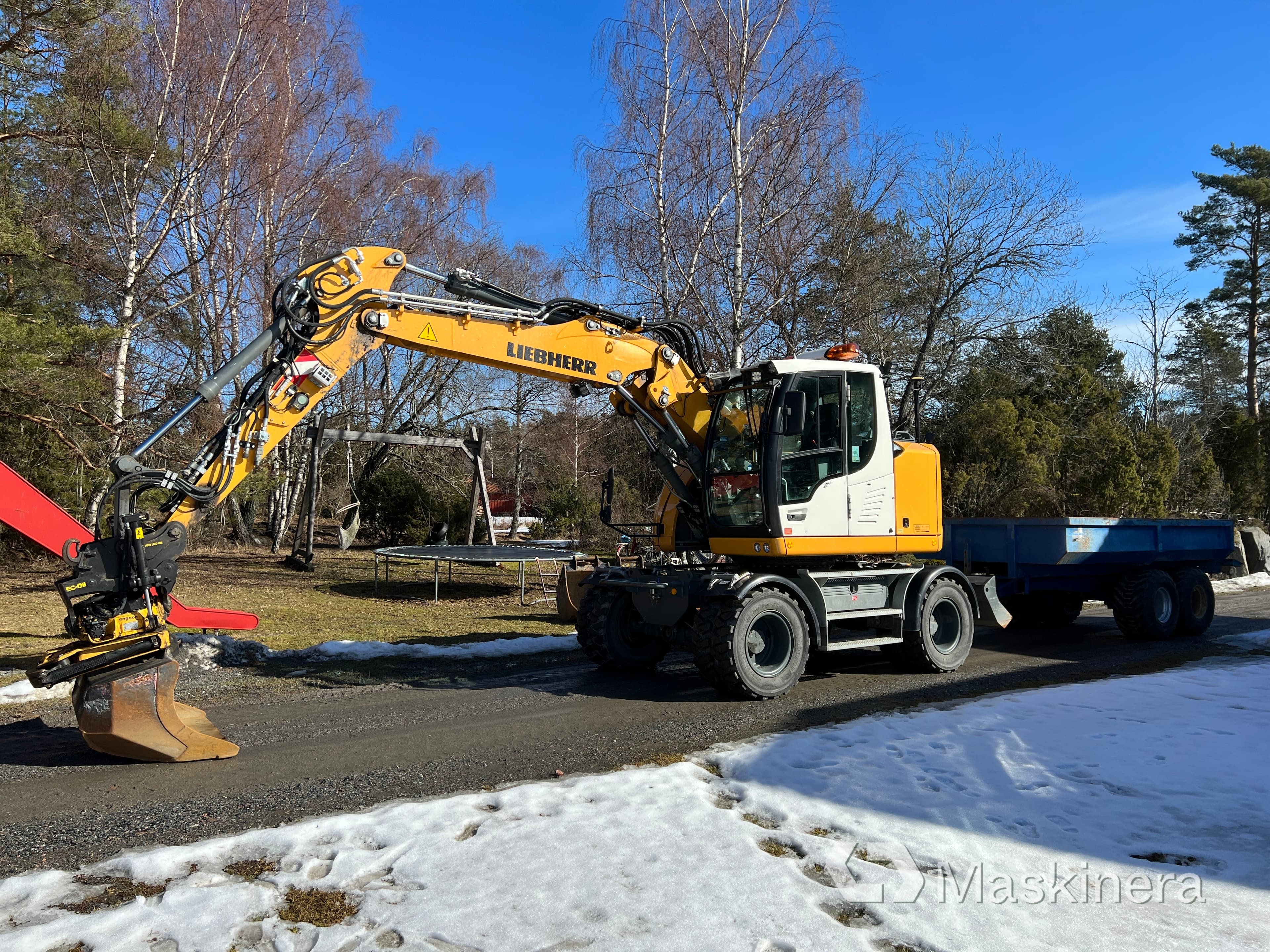 Hjulgrävare Liebherr A 913 Compact Litronic