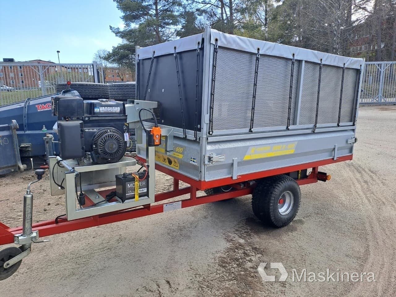 Lövvagn Med Frontsug