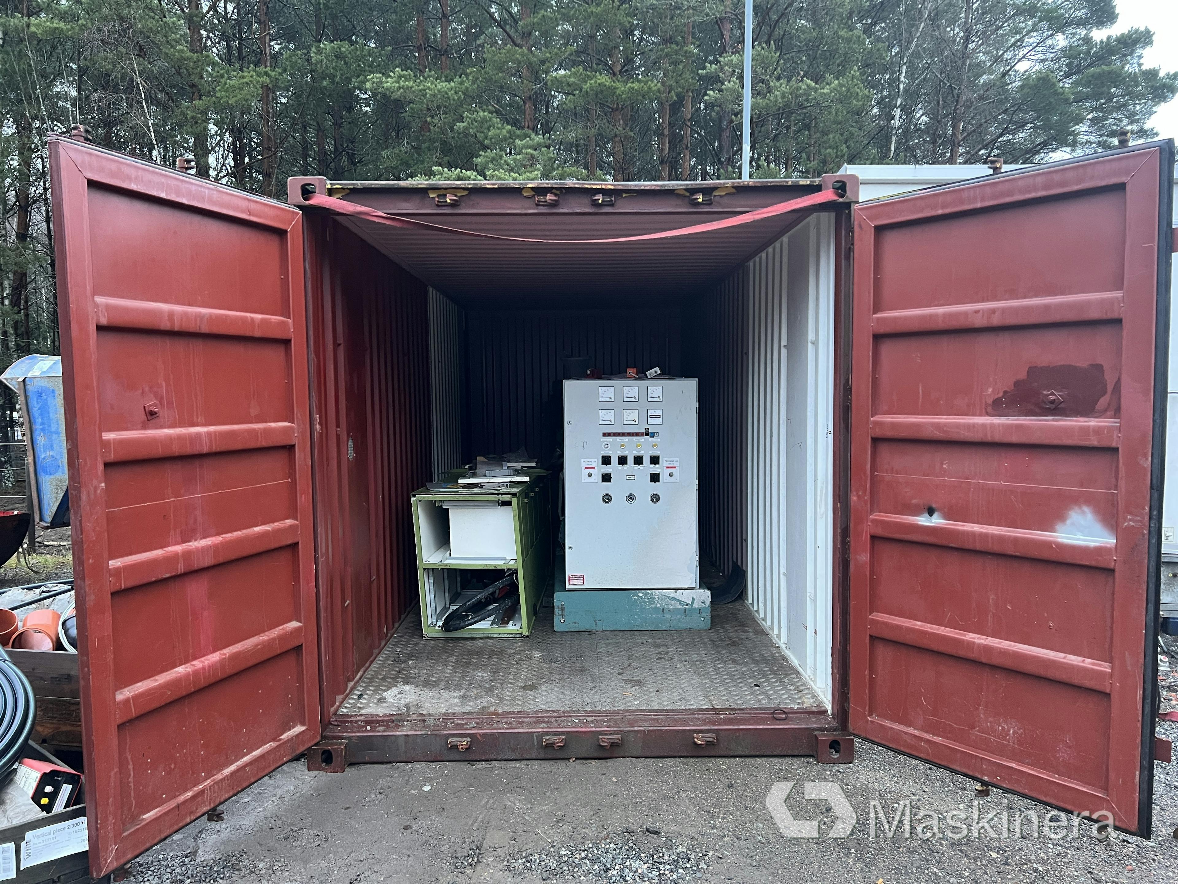 Elverk / Generatoraggregat Scania DS 14 + Container