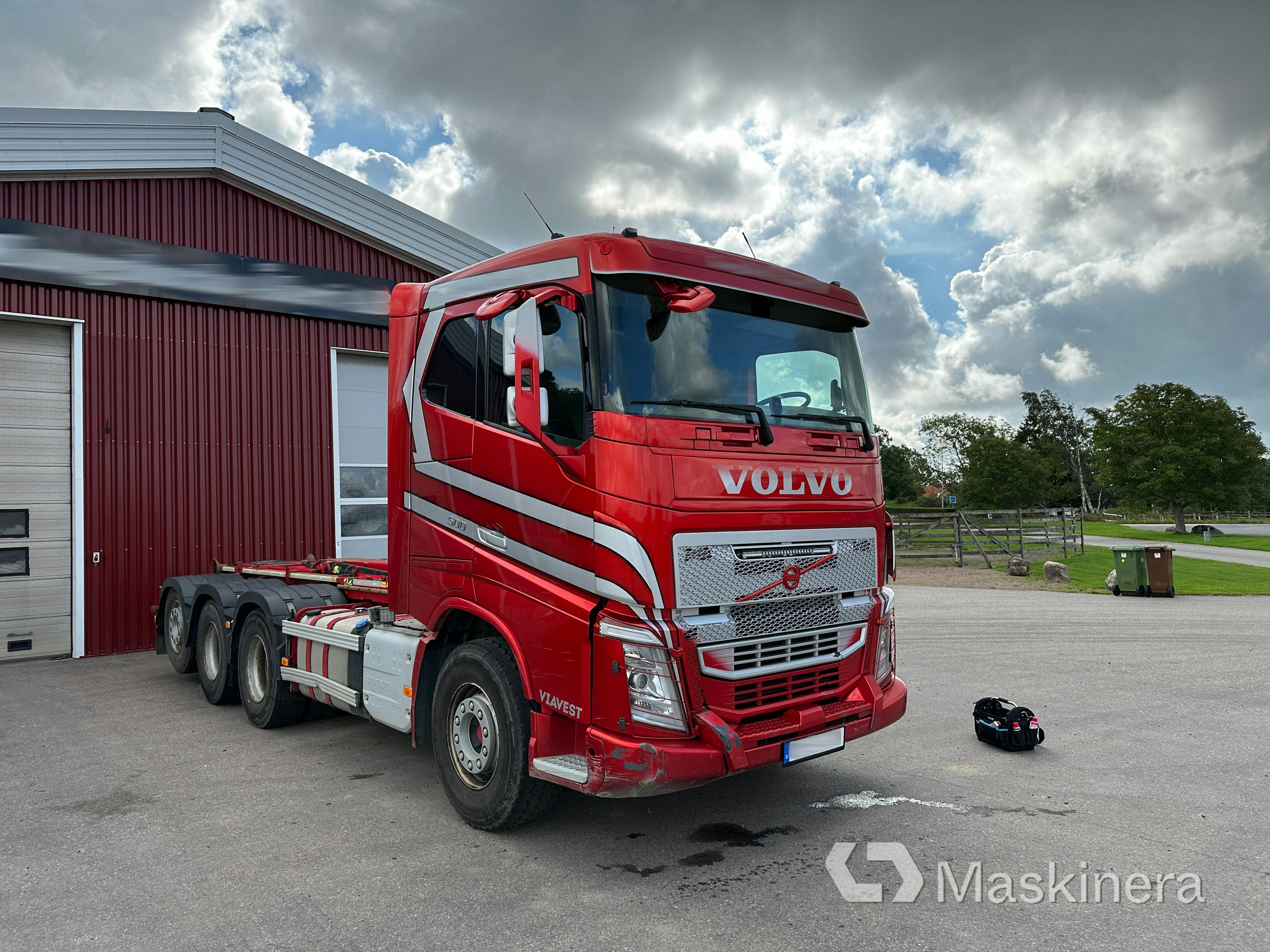 Lastväxlare Volvo FH500 8x4 Tridem