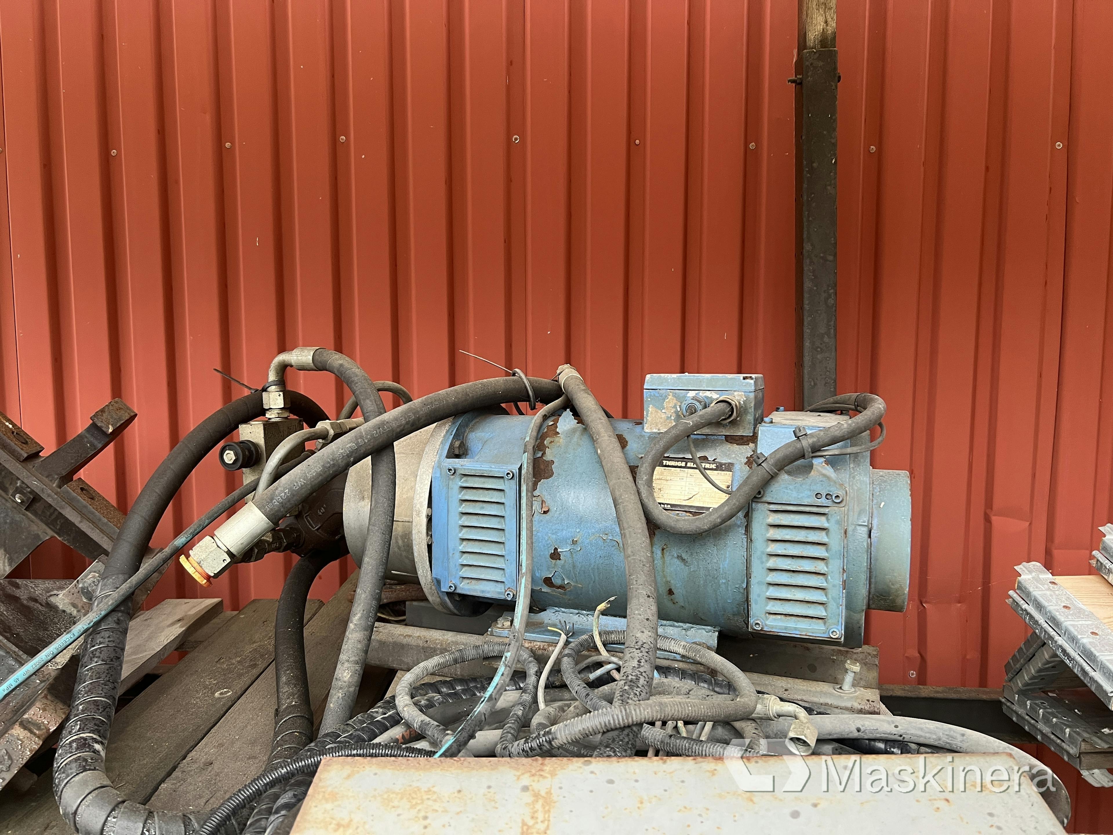 Hydrauldriven generator Thrige electric Lak2132-B