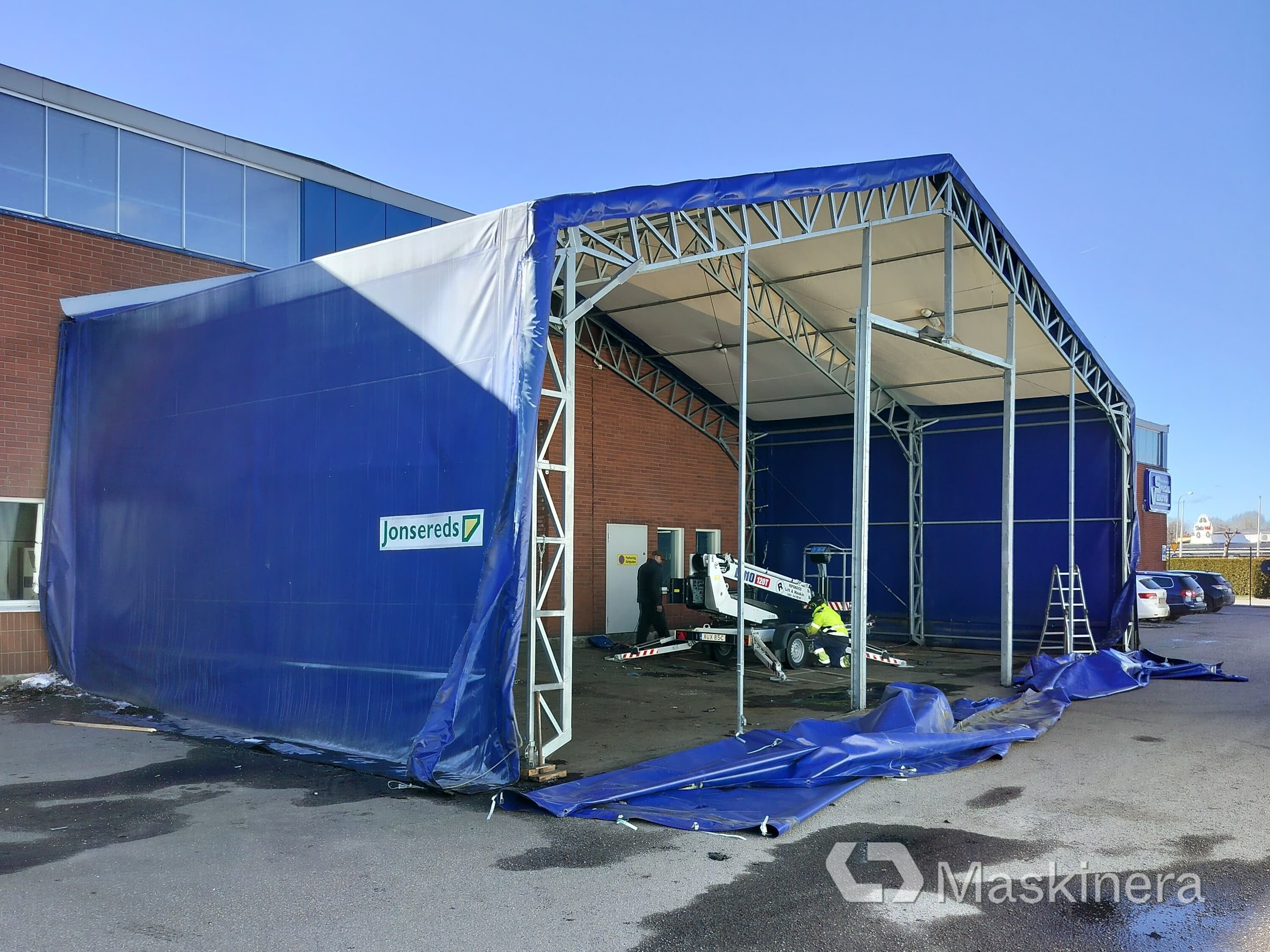 Tälthall Jonsereds 8x15 m